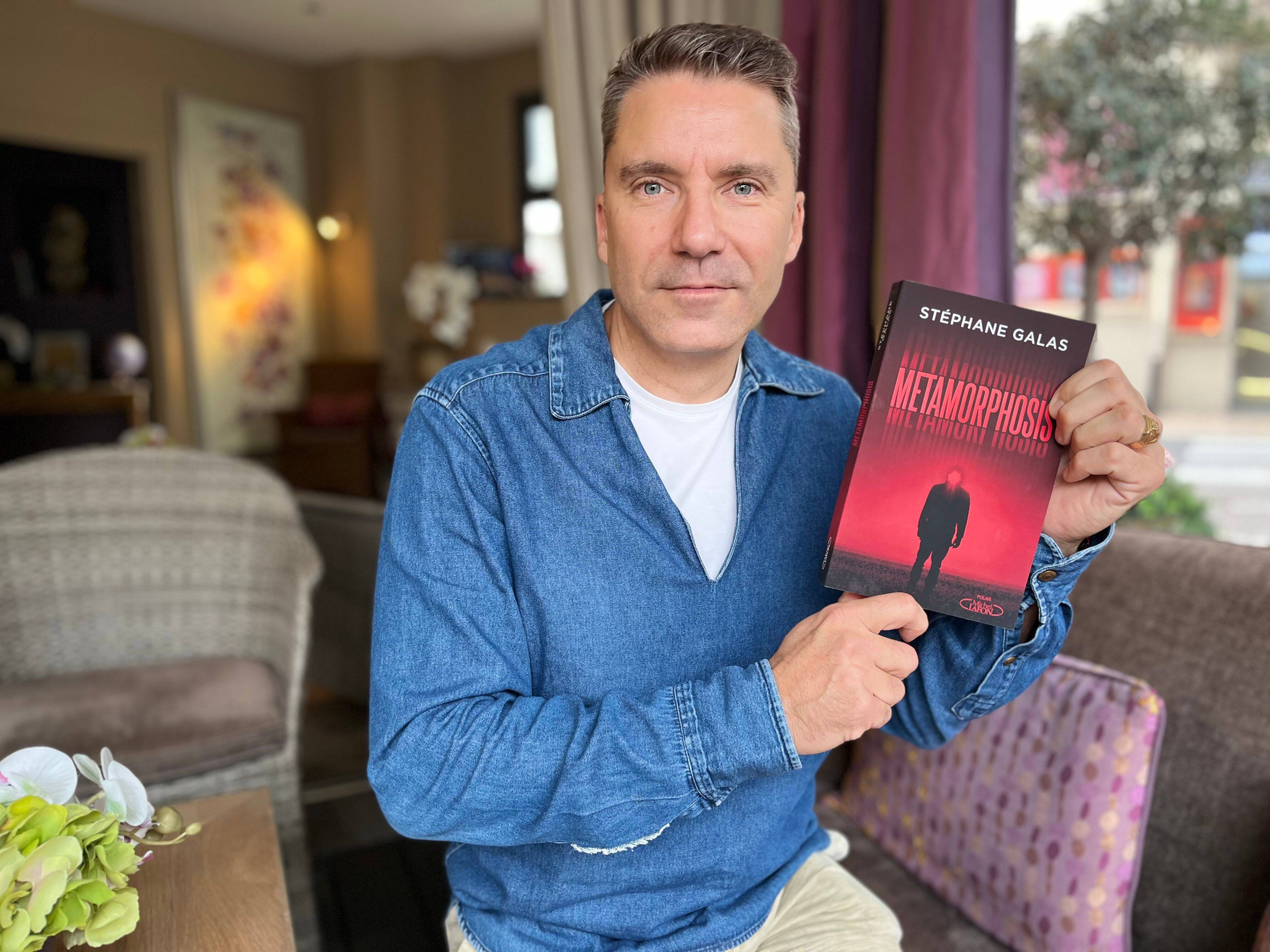 "Metamorphosis", le polar qui fait frissonner: à Antibes, Stéphane Galas sort son troisième thriller