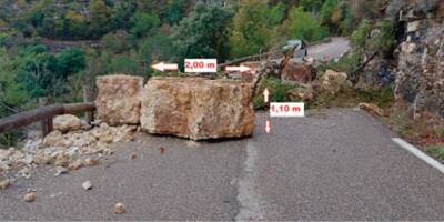 Un important éboulement provoque la fermeture de la route des gorges du Verdon pour une durée indéterminée
