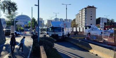 Un camion coincé à la sortie de Toulon provoque d'énormes bouchons
