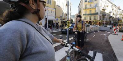 Face à l'absence de piste cyclable sur la place Garibaldi à Nice, les cyclistes formulent des suggestions