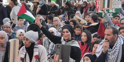 500 personnes pour la paix en Palestine dans la rue à Toulon