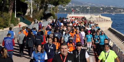 La foule au rendez-vous pour le départ de la No Finish Line à Monaco