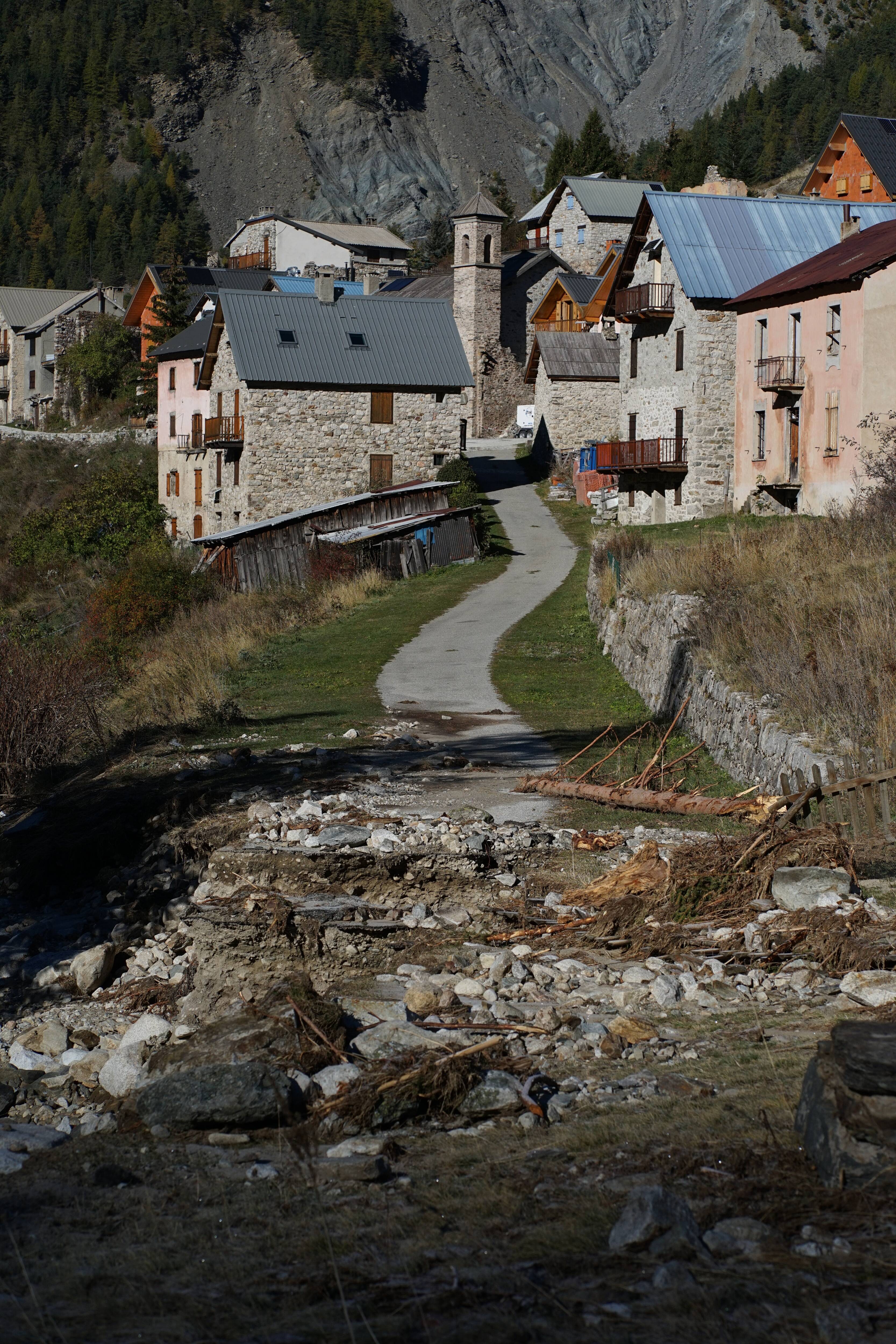 L'accès à ce hameau niché au coeur du Mercantour a été dévasté par Aline, les propriétaires craignent (encore) d'être oubliés