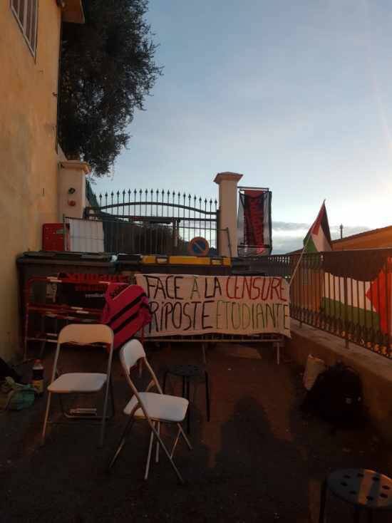 "Censure et pression" de la direction au sujet de la cause palestinienne: le campus bloqué ce jeudi à Sciences Po Menton