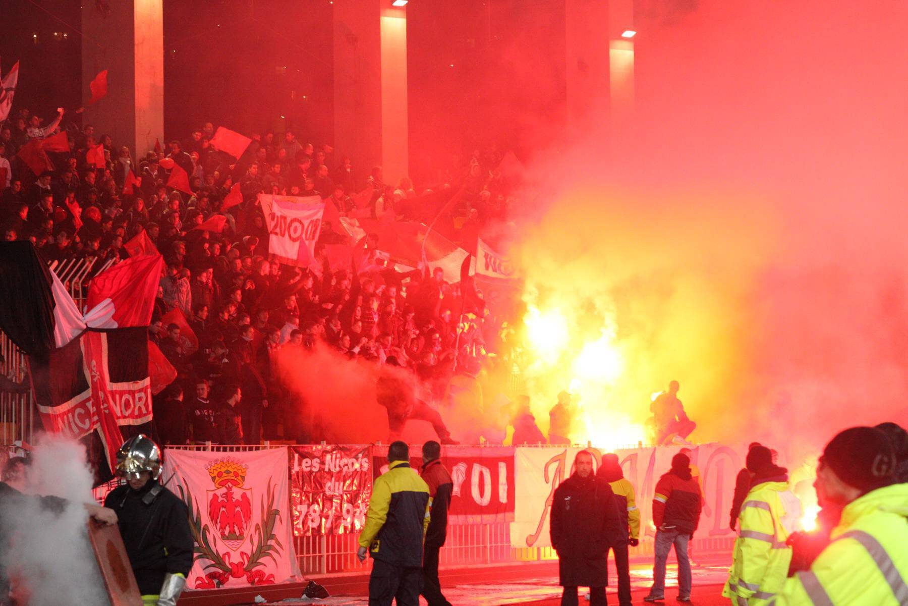 Le tribunal clément avec un supporter de l'OGC Nice qui avait allumé un fumigène