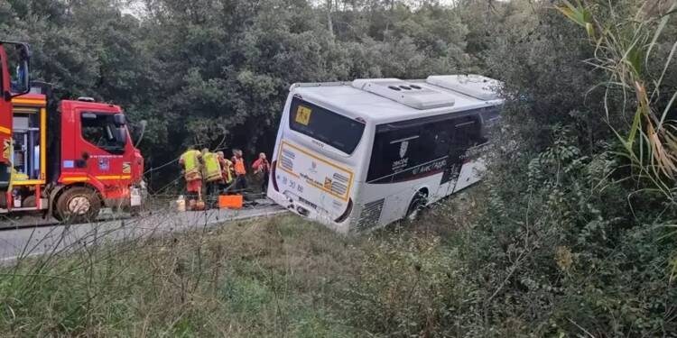 Accident de bus scolaire à Taradeau: le chauffeur était sous cocaïne
