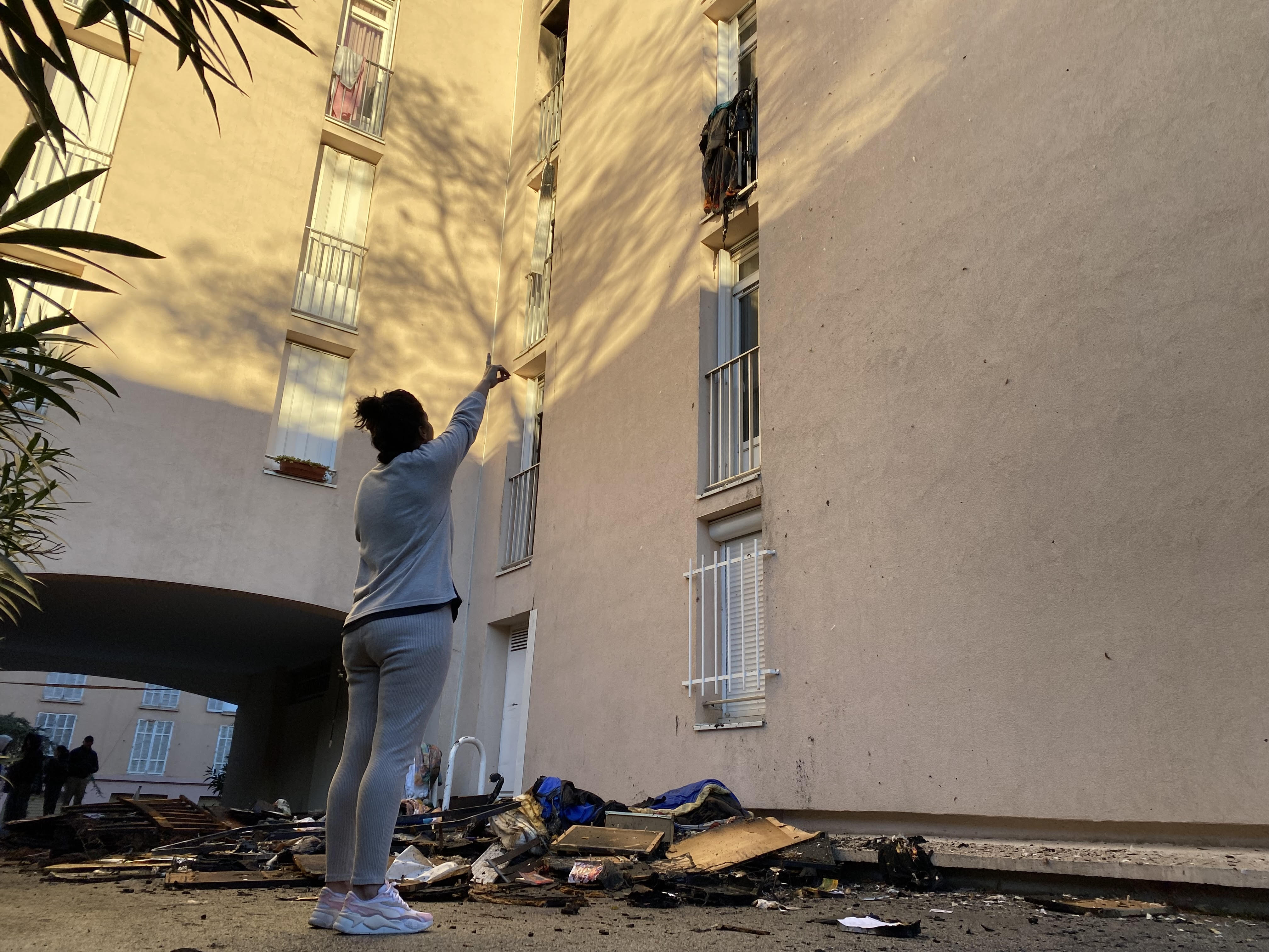 A Toulon, les dégradations persistent chez les voisins après l'incendie mortel qui a coûté la vie à deux personnes