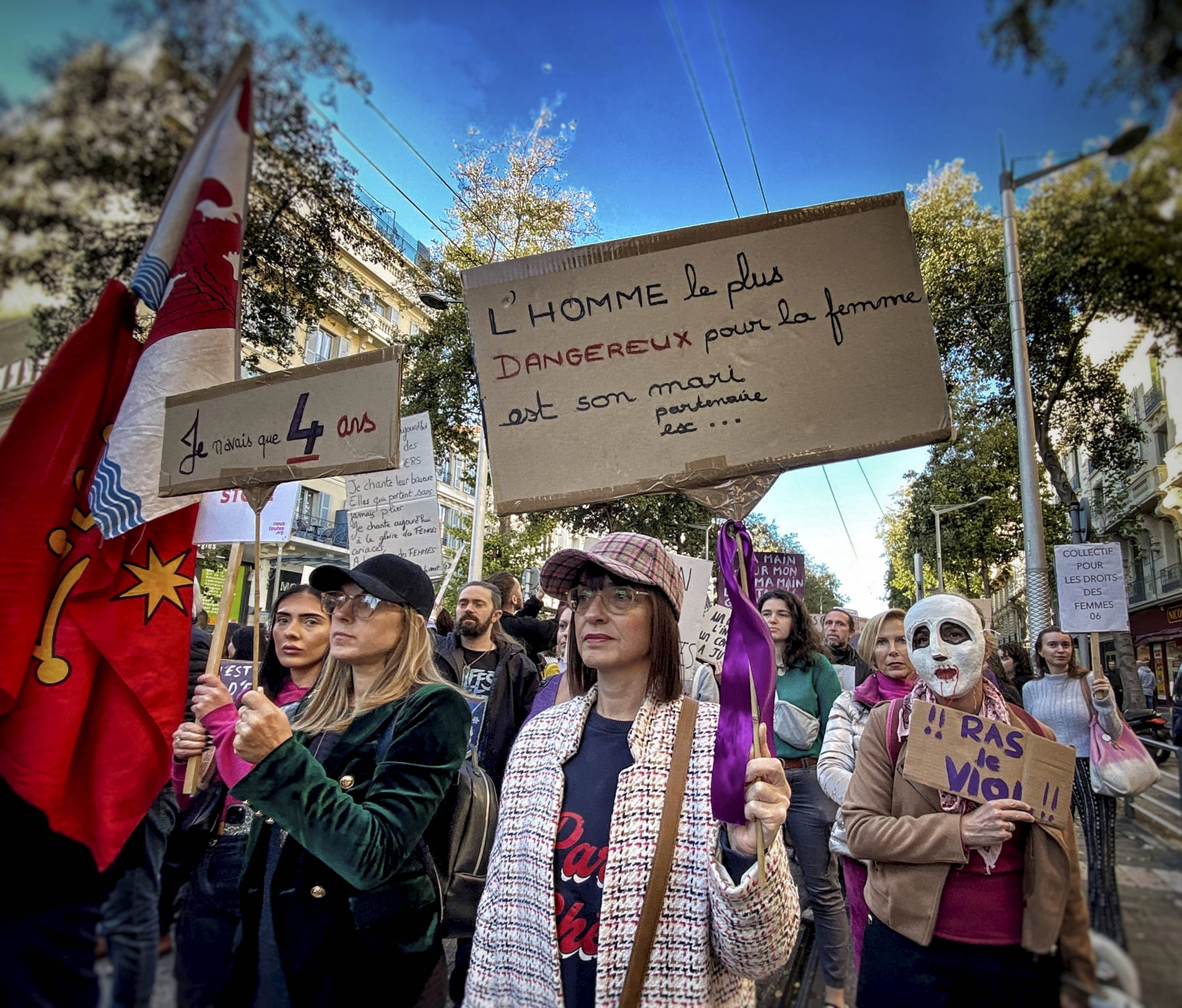 "Libérons-nous du mâle!: ce qu'il faut retenir de la manifestation niçoise contre les violences faites aux femmes