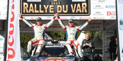 Le champion de France 2023, Yoann Bonato, remporte le 69e Rallye du Var à Sainte-Maxime