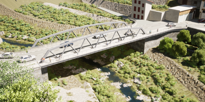 La Métropole de Nice annonce la construction de deux ponts à Saint-Martin-Vésubie