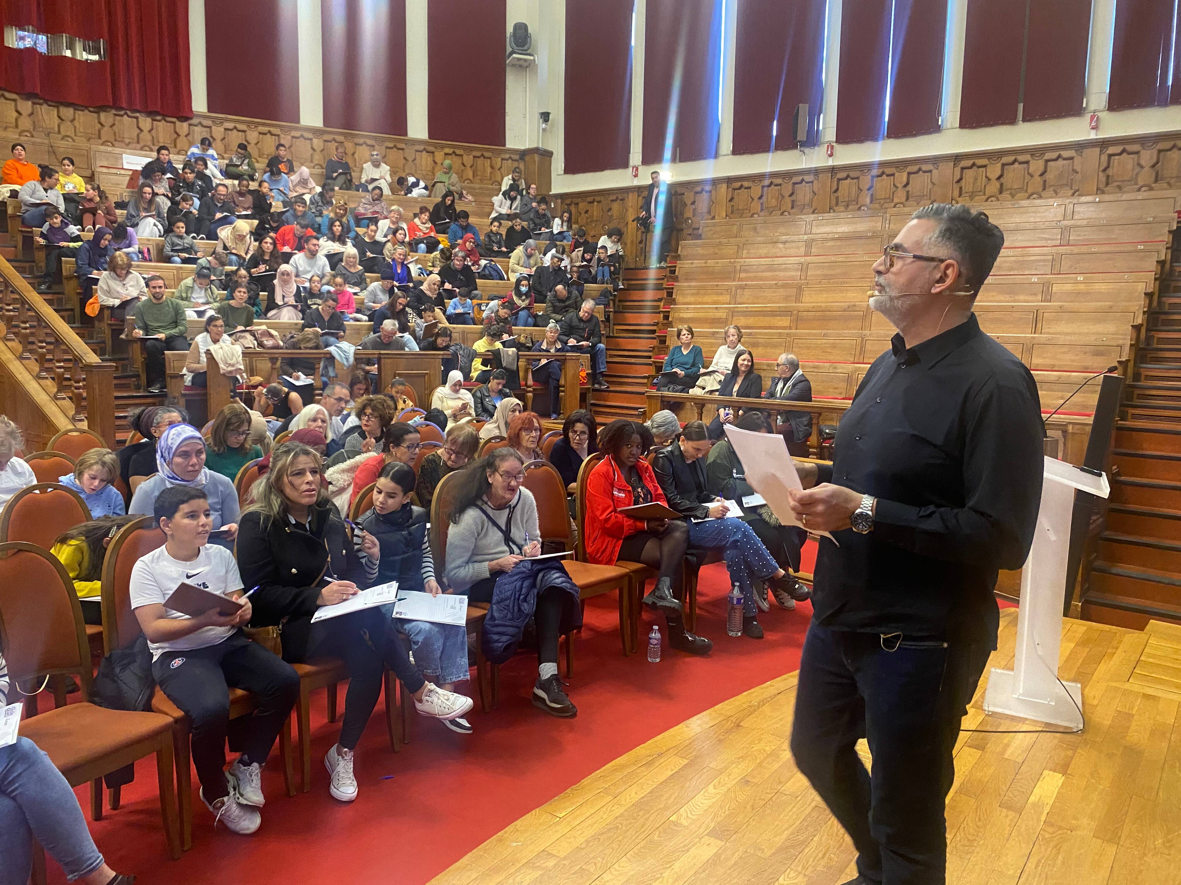 400 personnes pour une dictée géante à Nice ce samedi après-midi