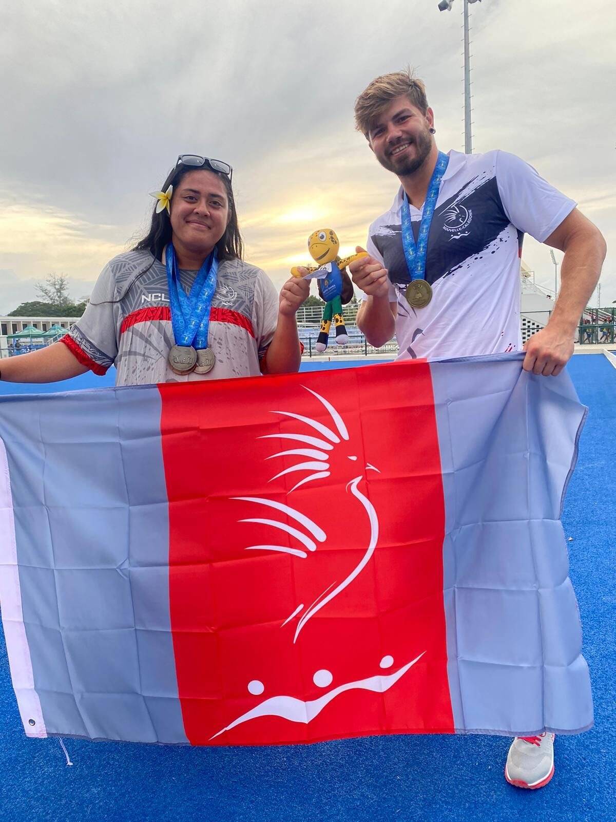 Un peu de soleil niçois sur les Jeux du Pacifique avec ces quatre médailles