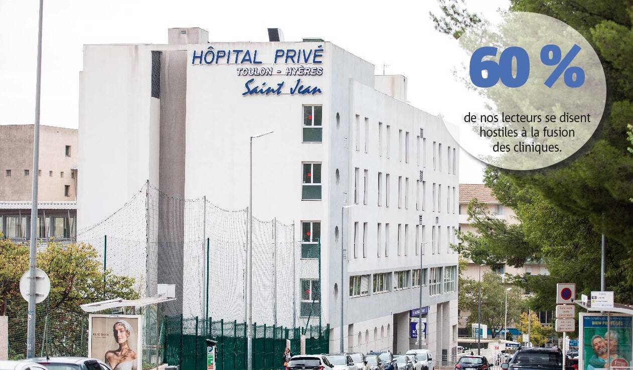 Faut-il fusionner les cliniques de Toulon et de Hyères sur un seul site? L'idée fracture nos lecteurs