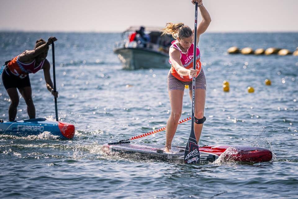 La Maximoise Mélanie Lafenêtre sacrée vice-championne du monde de stand-up paddle