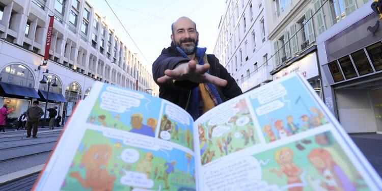 Lou! c’est une biographie déguisée: on a rencontré Julien Neel, le génial dessinateur de la BD Lou ! à Nice