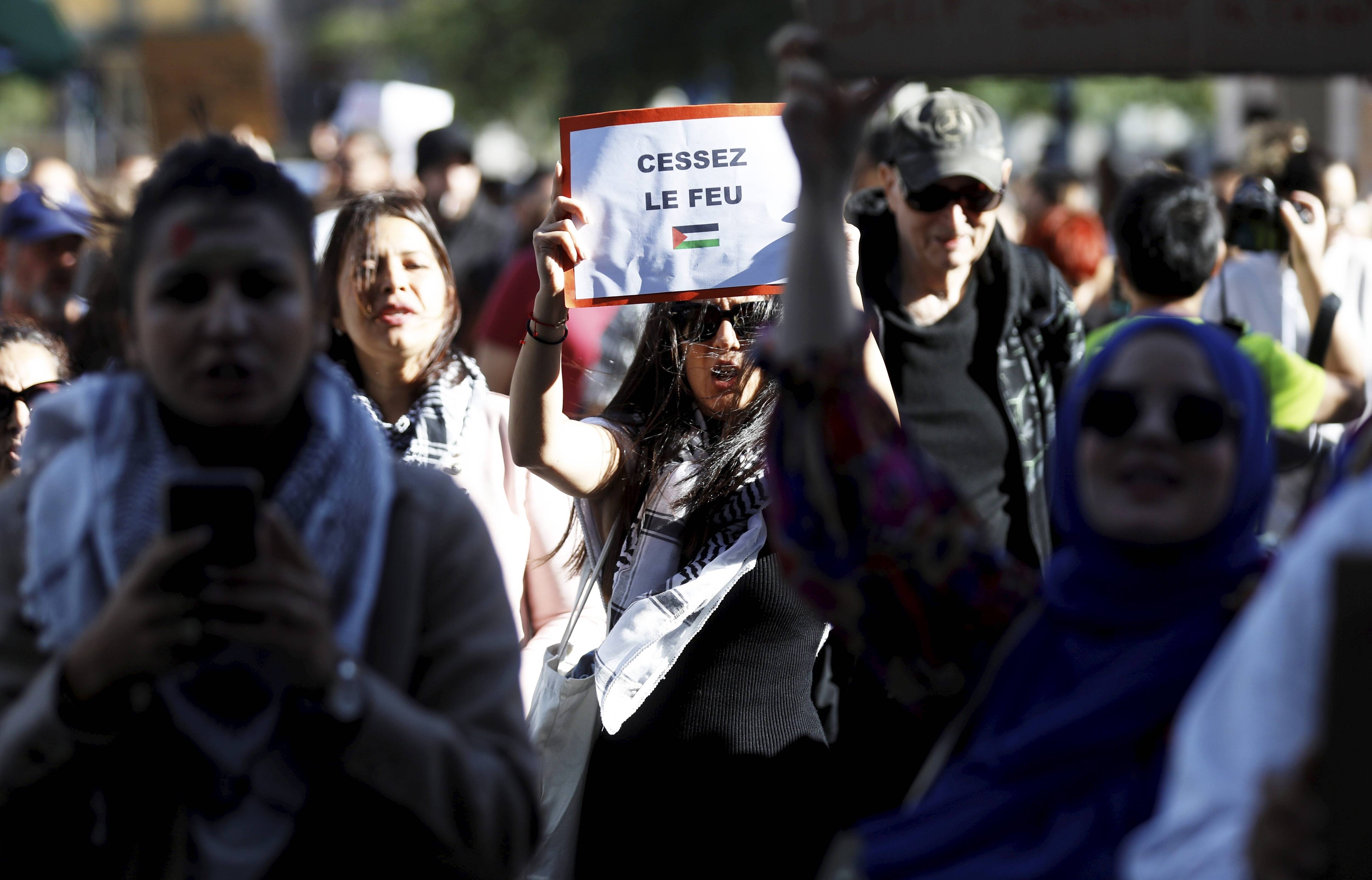 Liberté de manifester pour la paix au Proche-Orient: le Conseil d'Etat refuse de faire cesser les pratiques du préfet à Nice