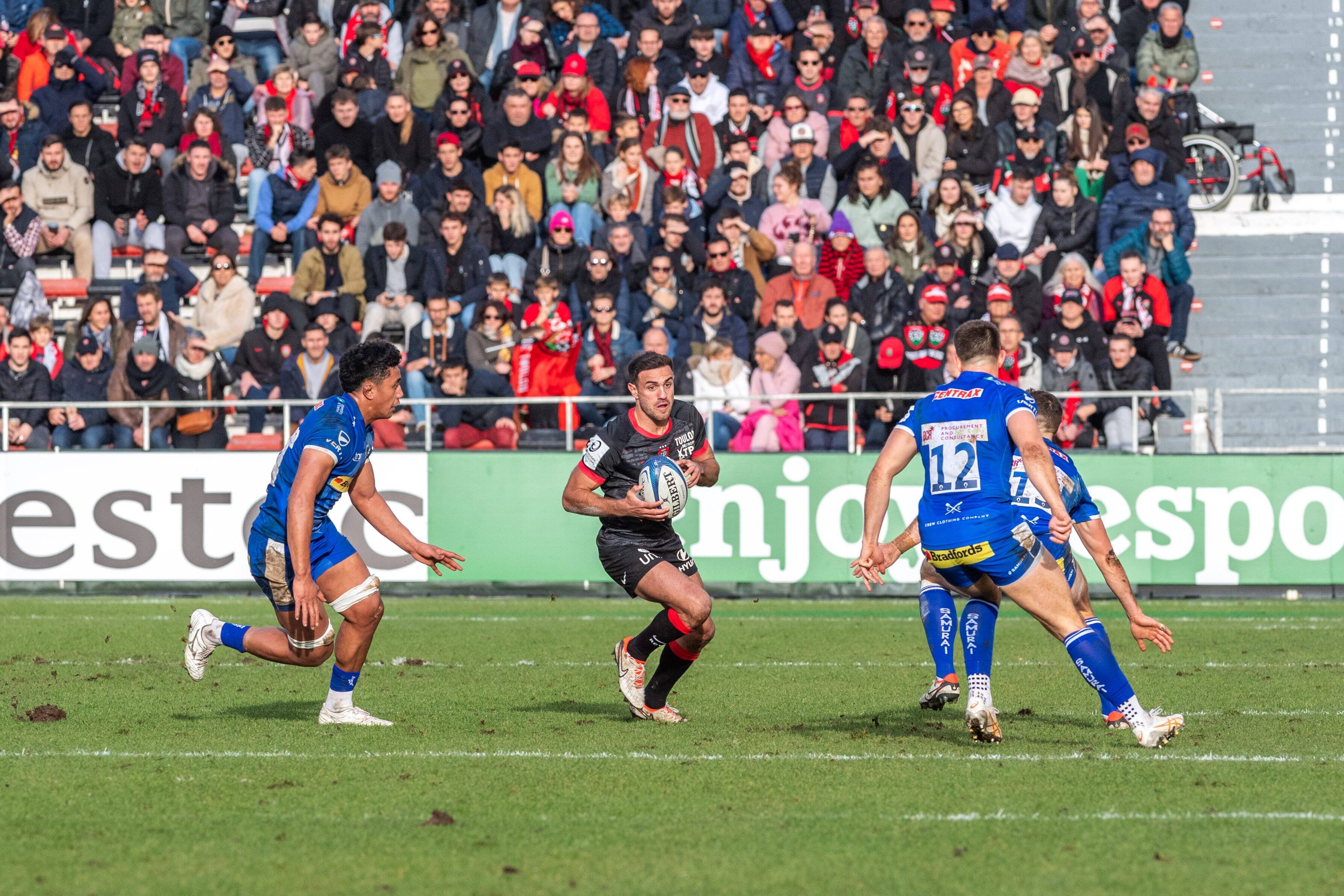 "J'ai pu voir ma famille dans les tribunes!", Melvyn Jaminet revient sur sa première avec le RCT