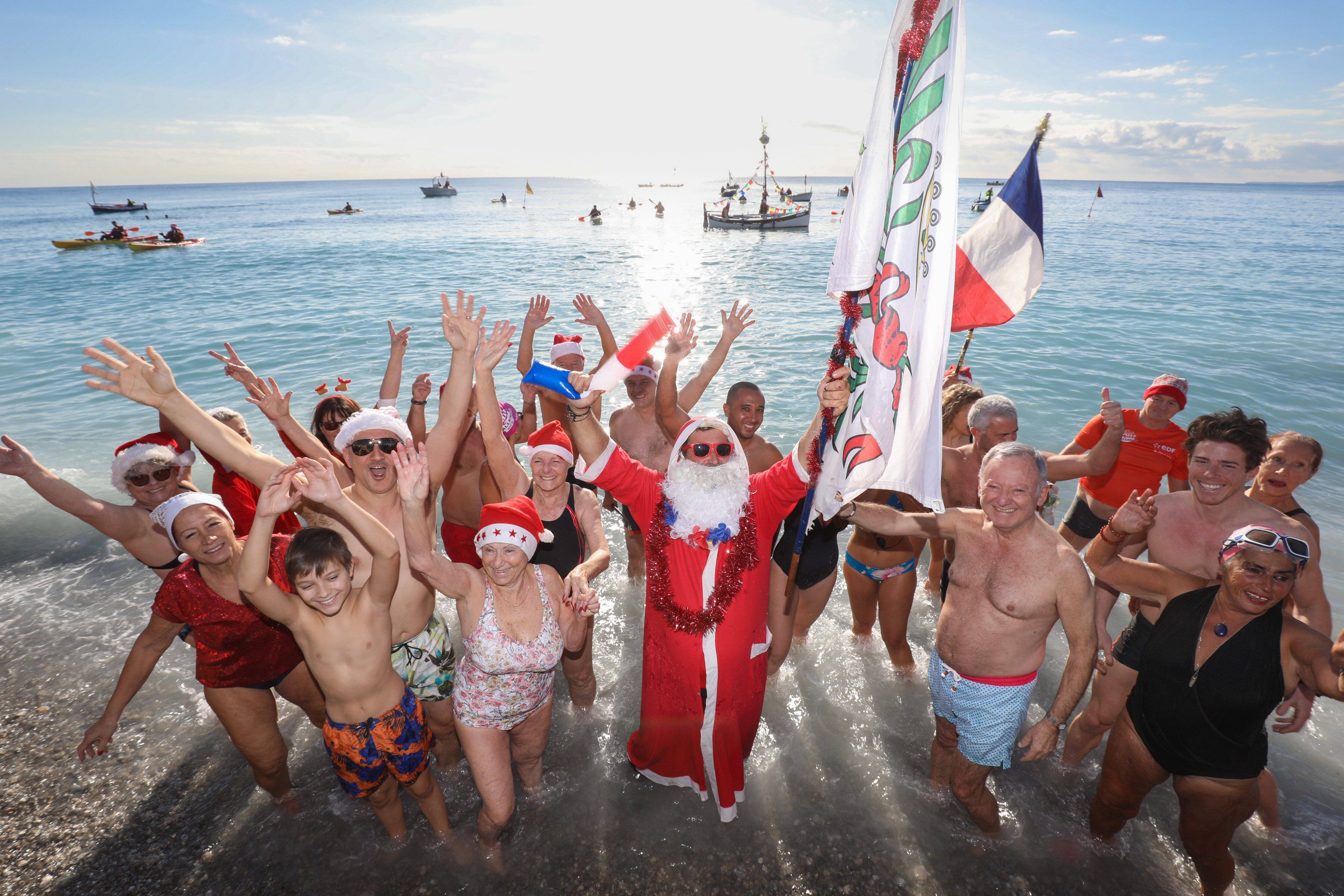 Nice, Villeneuve-Loubet, Villefranche-sur-Mer: tout ce que vous devez savoir sur les bains de Noël ce dimanche