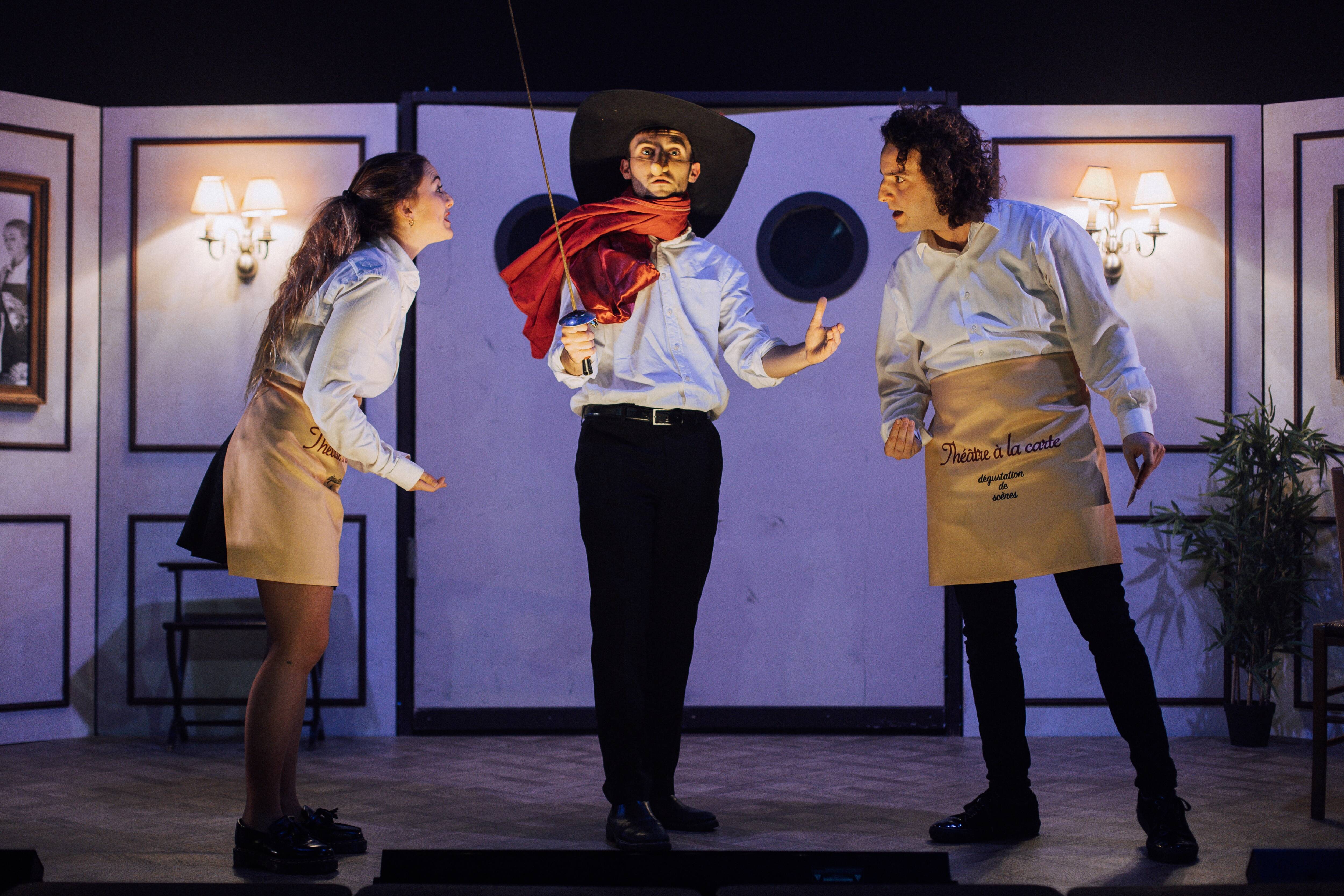 Avec cette compagnie de théâtre azuréenne, le public choisit ce qui sera joué comme sur la carte d'un restaurant