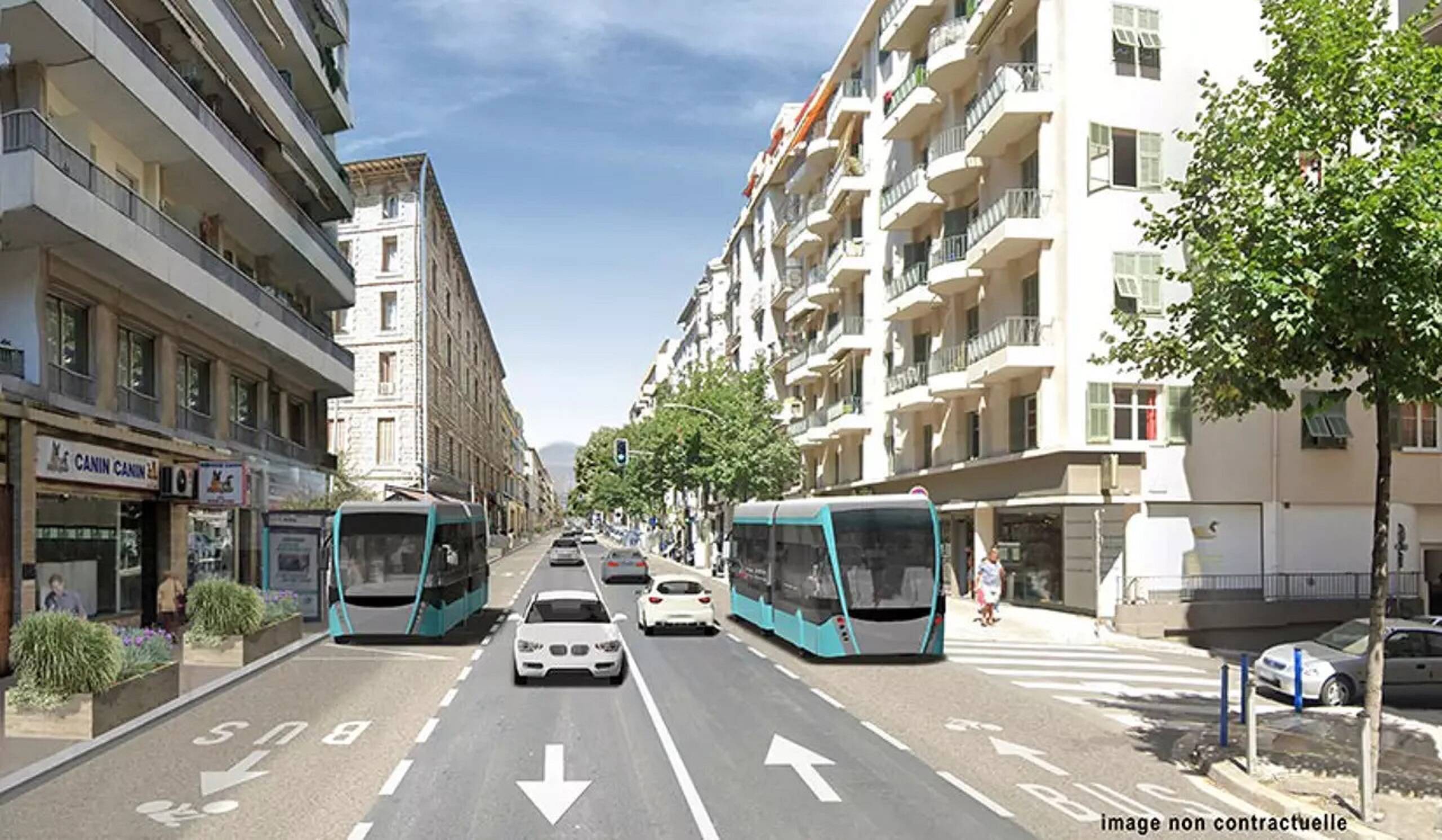Plutôt tramway ou bus-tram pour Cagnes-sur-Mer? Des riverains proposent une alternative à la ligne 4