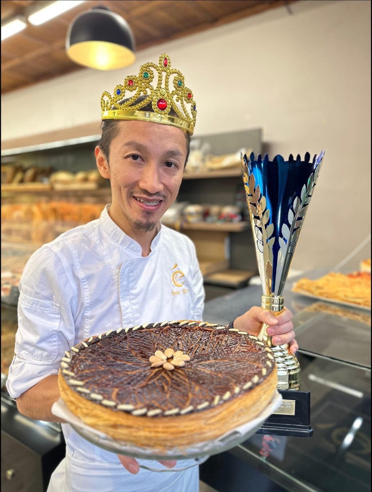 Ce boulanger confectionne la meilleure galette du département des Alpes-Maritimes