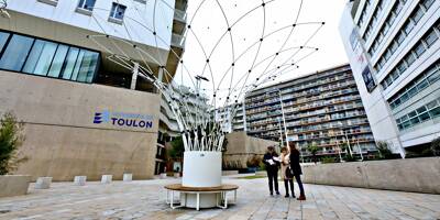 On vous explique en quoi consistent ces structures blanches installées dans le centre-ville de Toulon
