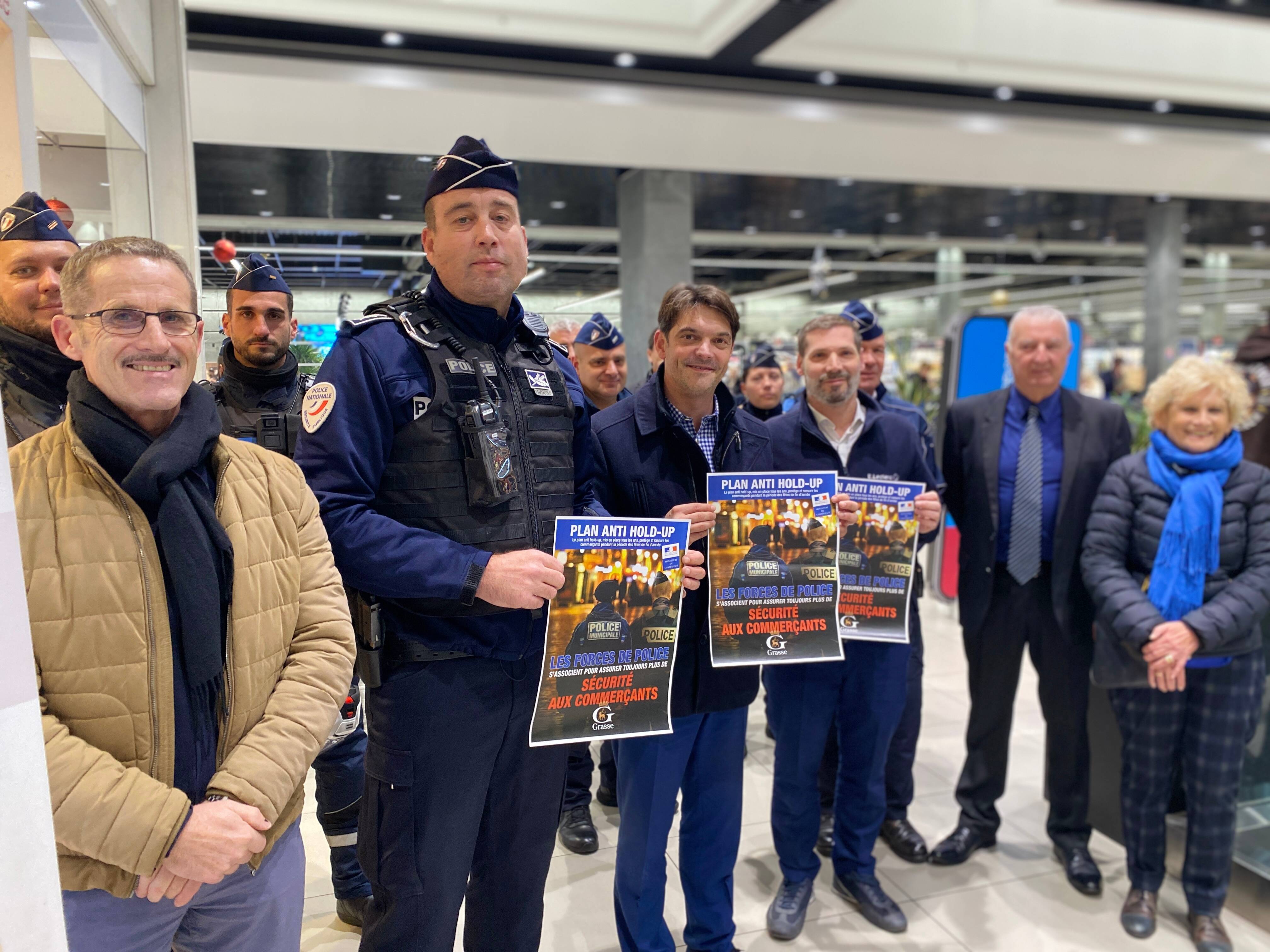 Courses de Noël à Grasse: les polices veillent !