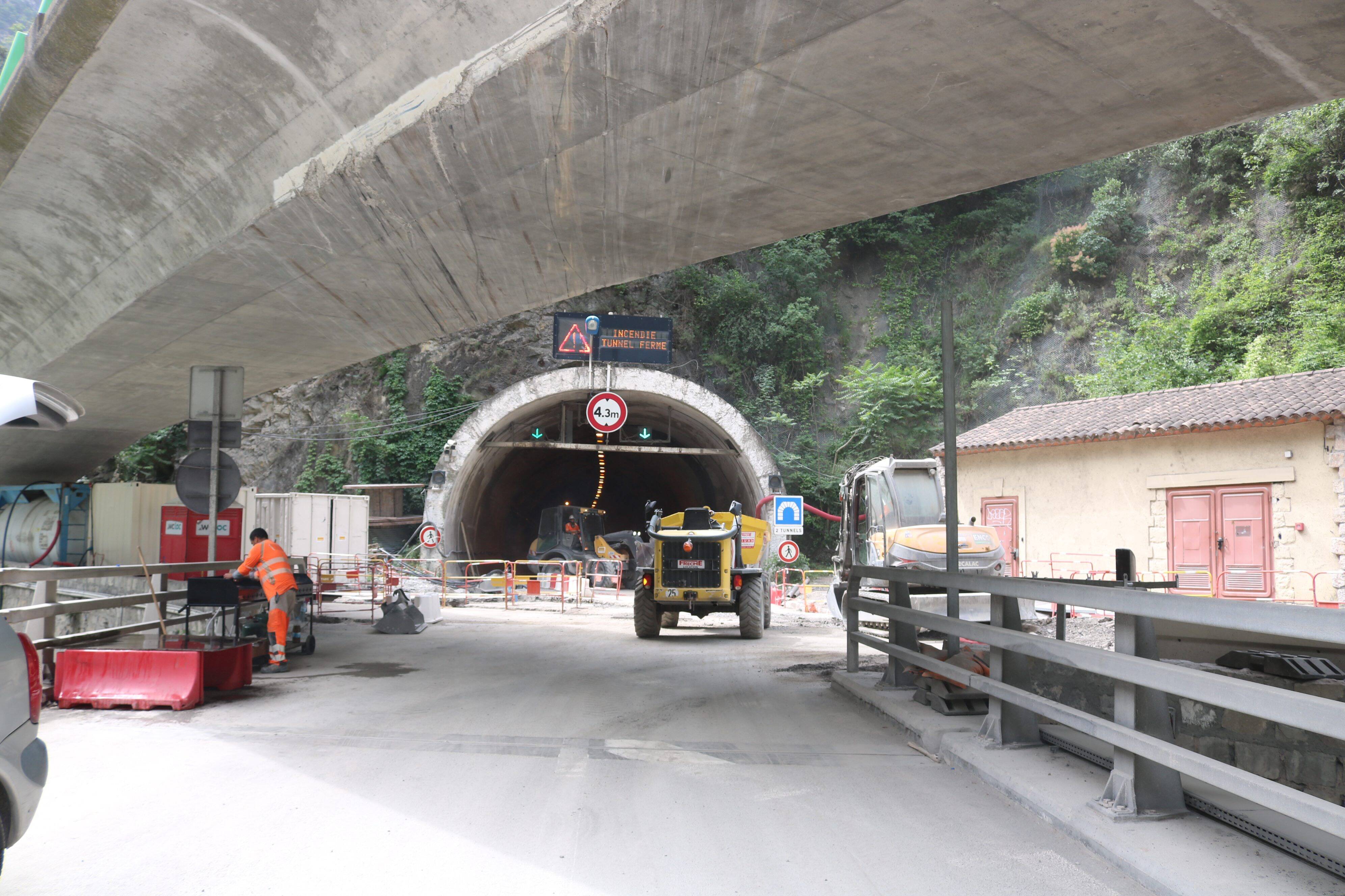 Route du ski: rouverts pour les fêtes, voici tous les jours où vous pouvez emprunter les tunnels Mescla et Reveston