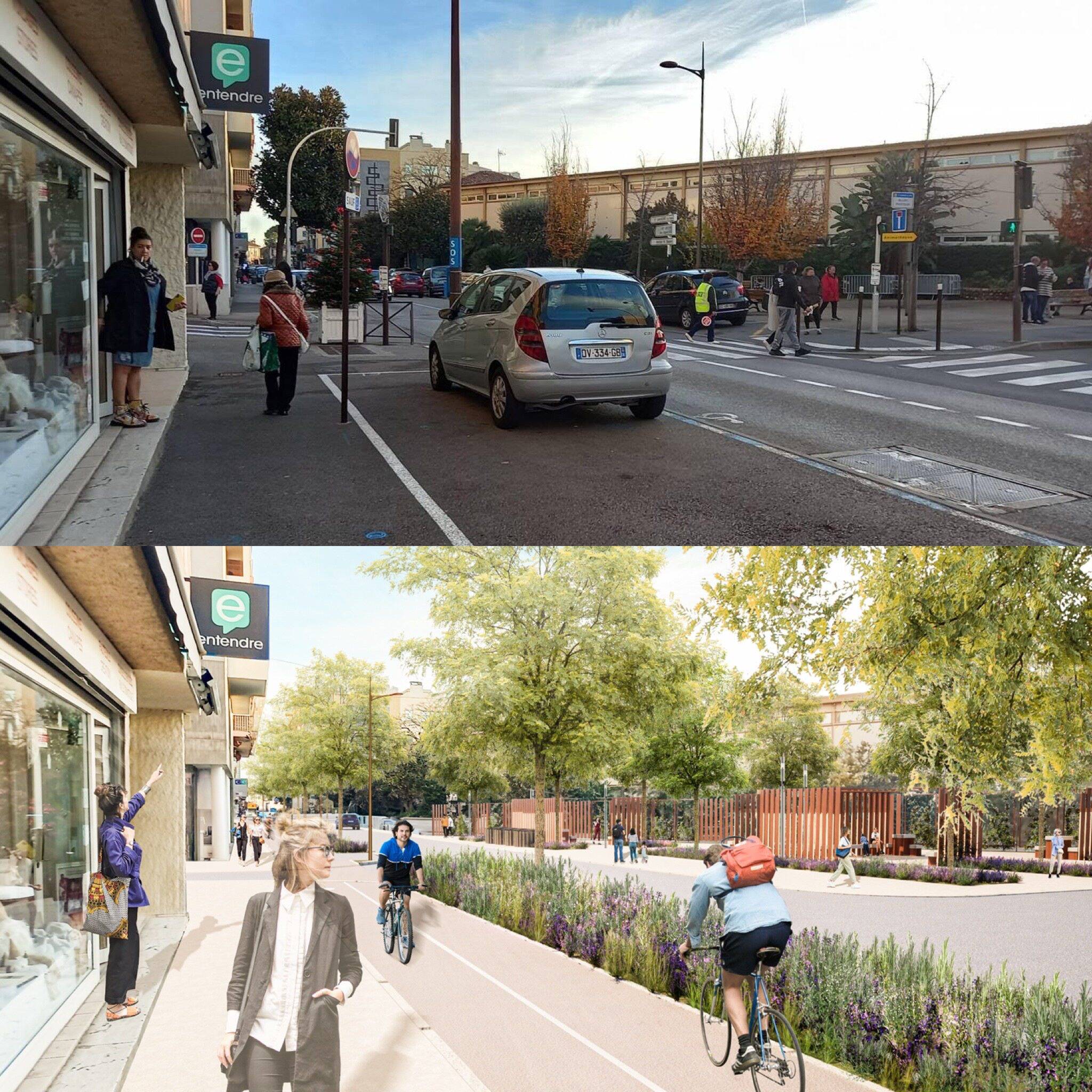 Voilà à quoi va ressembler la future avenue De-Gaulle à Saint-Laurent-du-Var