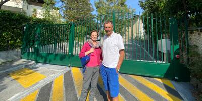 Pourquoi un portail bloque une avenue du quartier cossu de Fabron à Nice