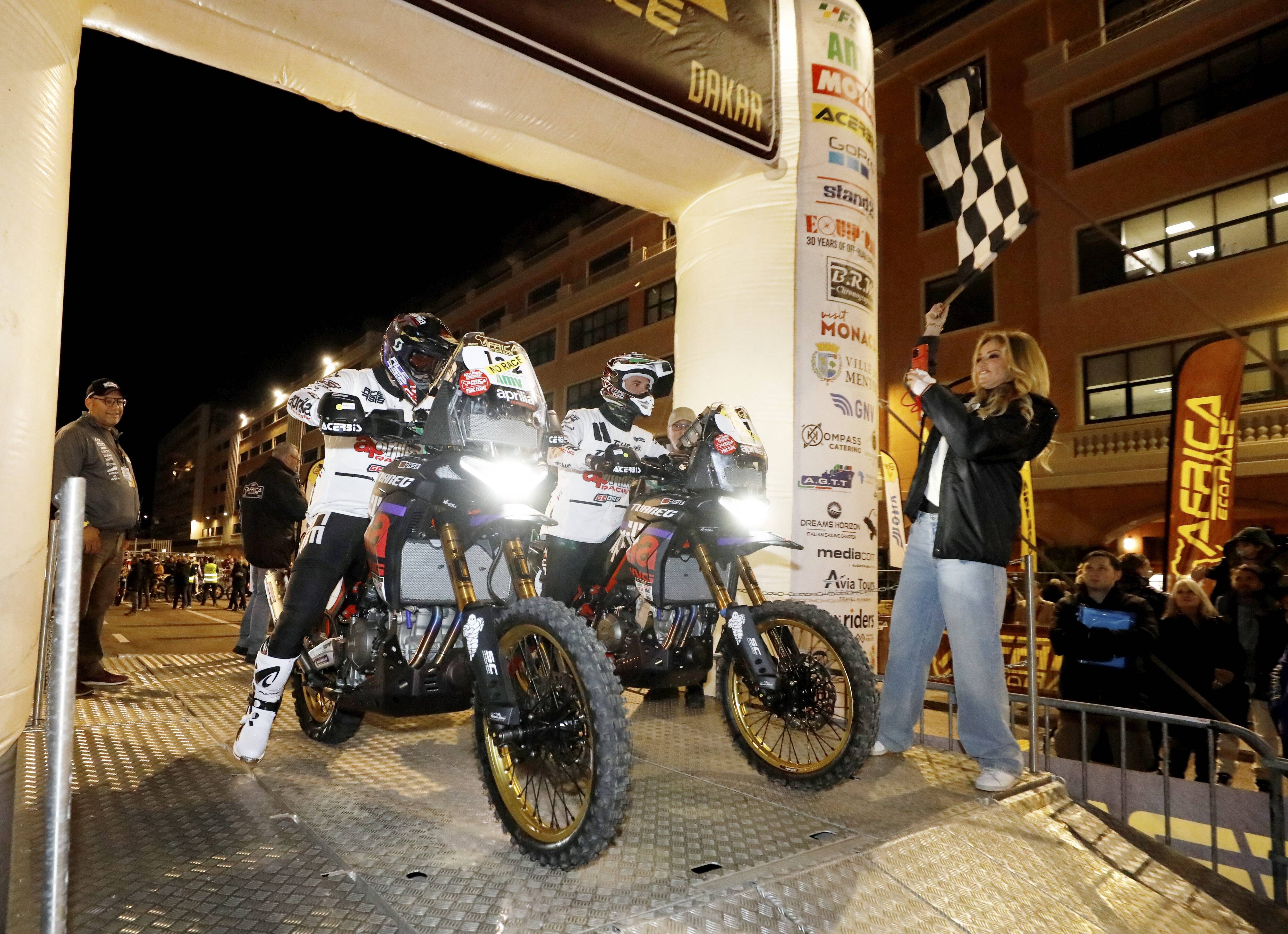 Top départ à Monaco et cap sur Dakar pour les concurrents de la 15e édition de l'Africa Eco Race