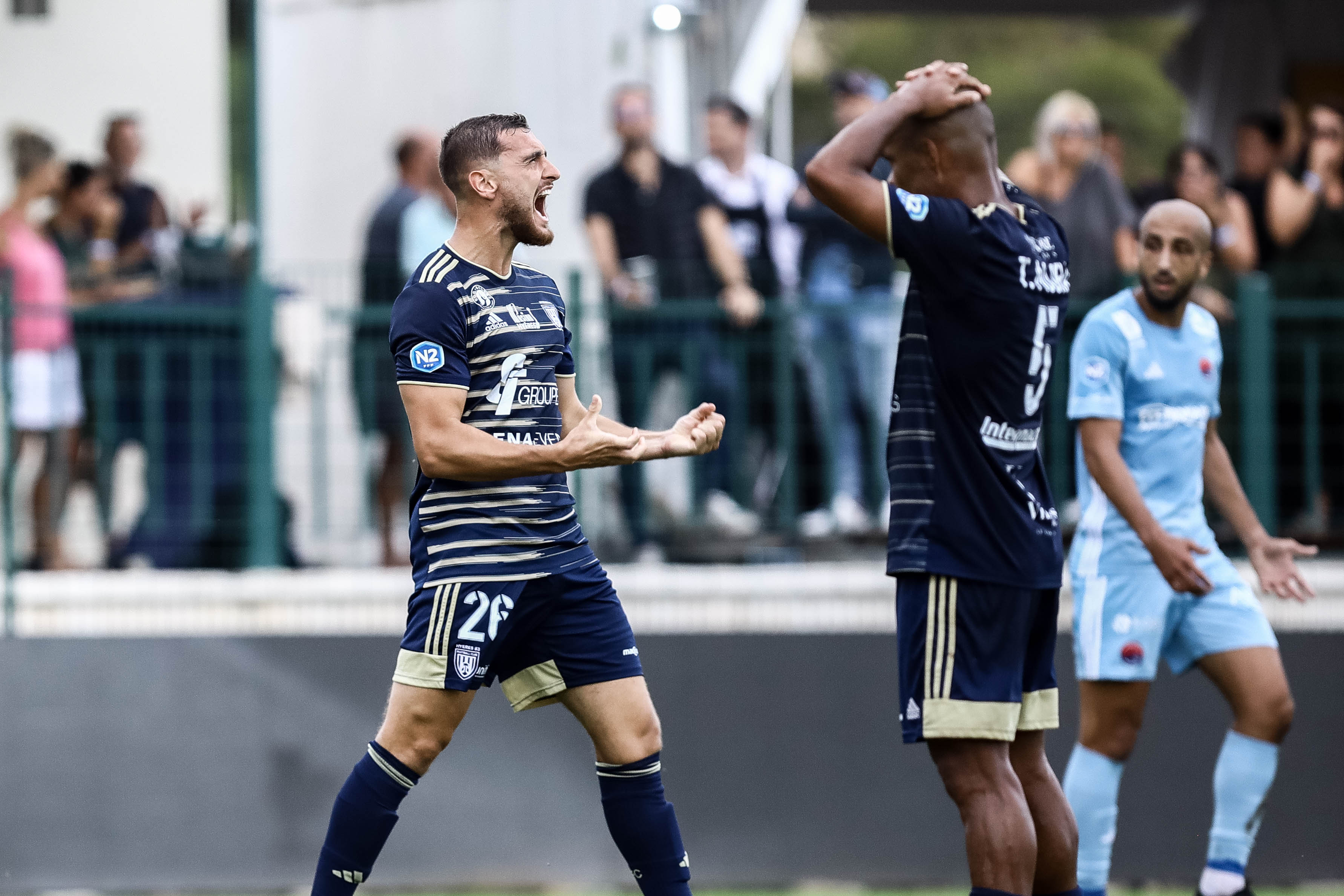 Bilan automnal des clubs de foot varois en N2: Hyères peine toujours à prendre son envol