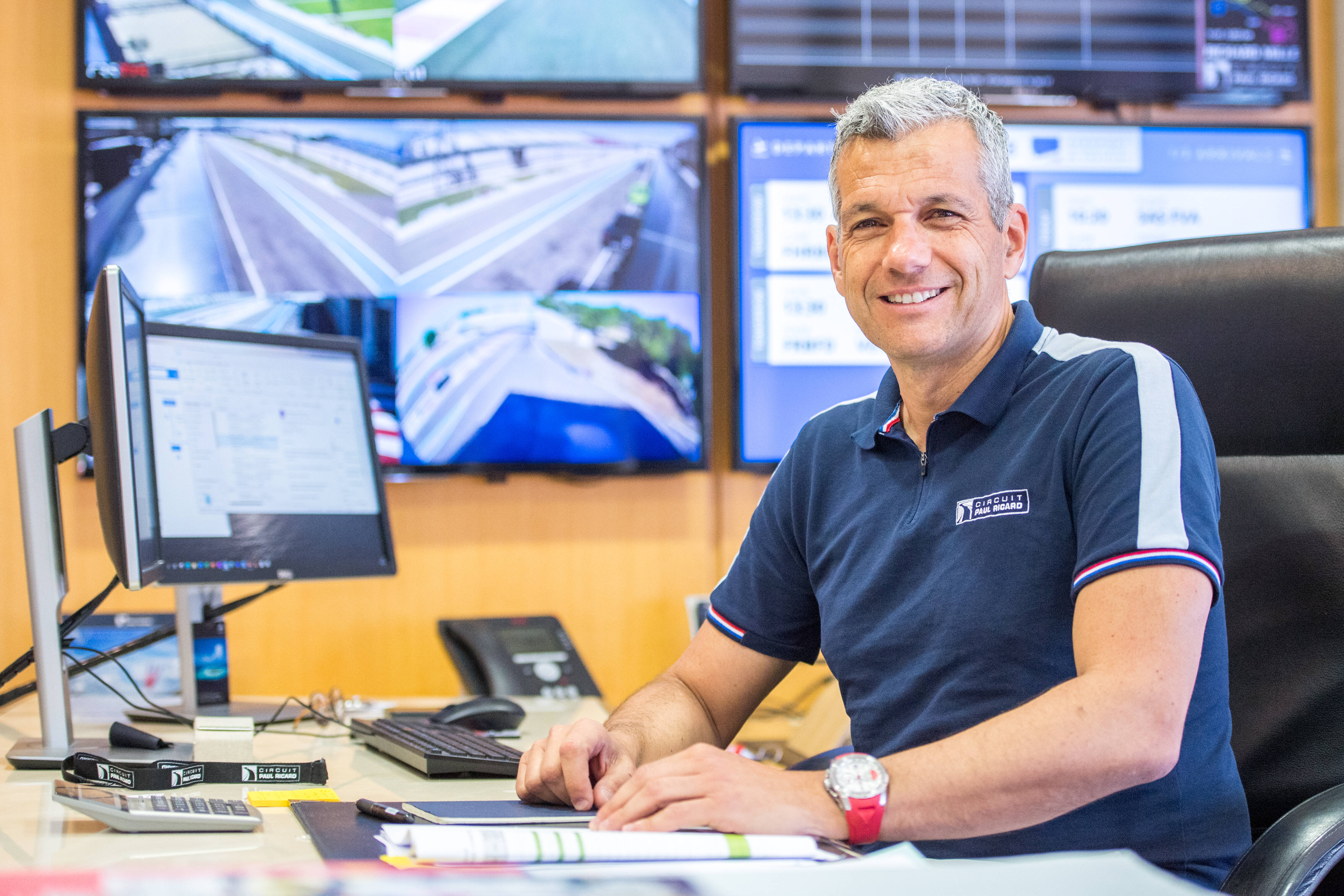 Stéphane Clair, le directeur général du circuit Paul-Ricard au Castellet, va lâcher les commandes