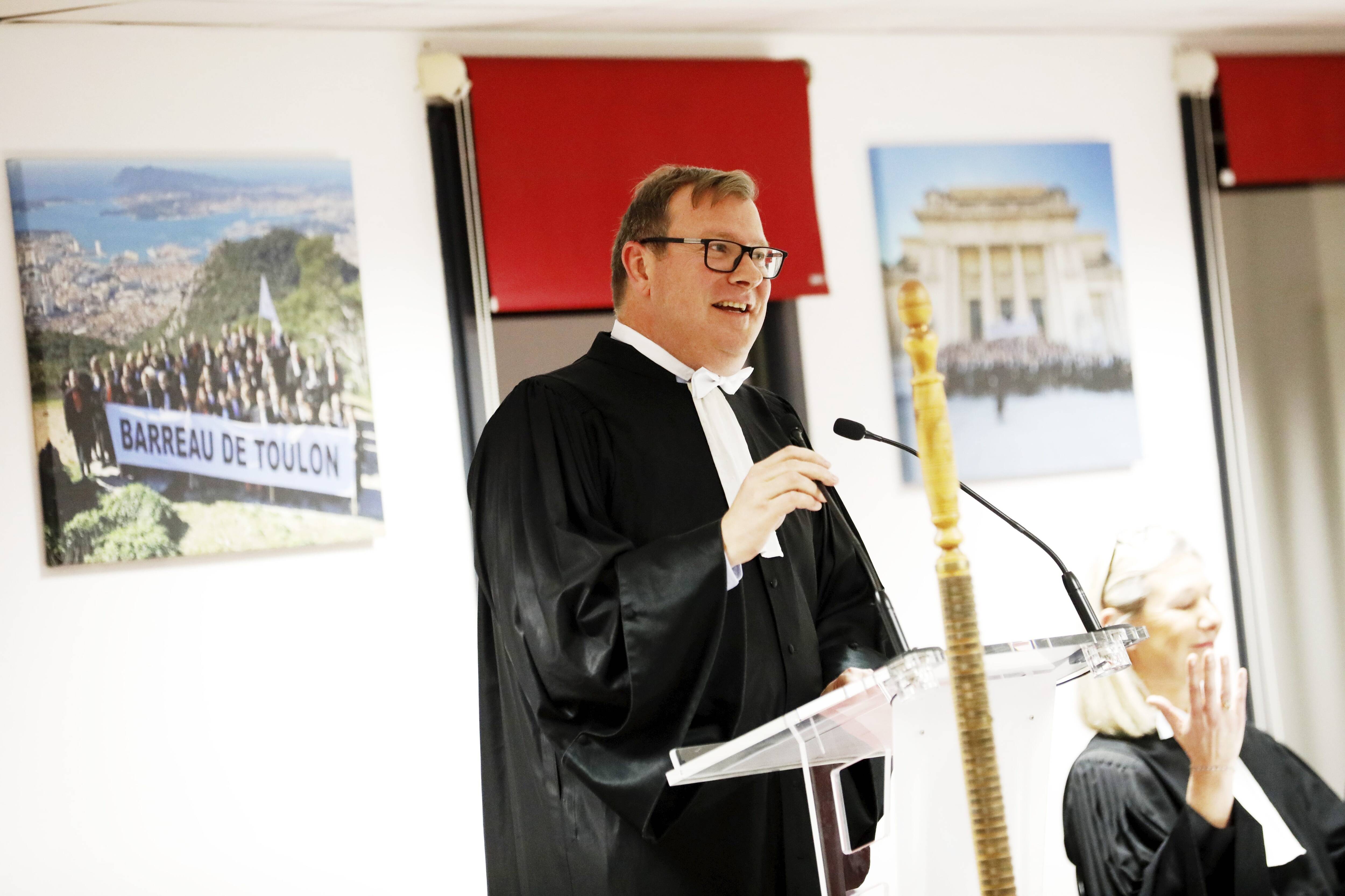 "La commune intègre le club des vingt plus gros barreaux": les confidences du nouveau bâtonnier de l'ordre des avocats de Toulon