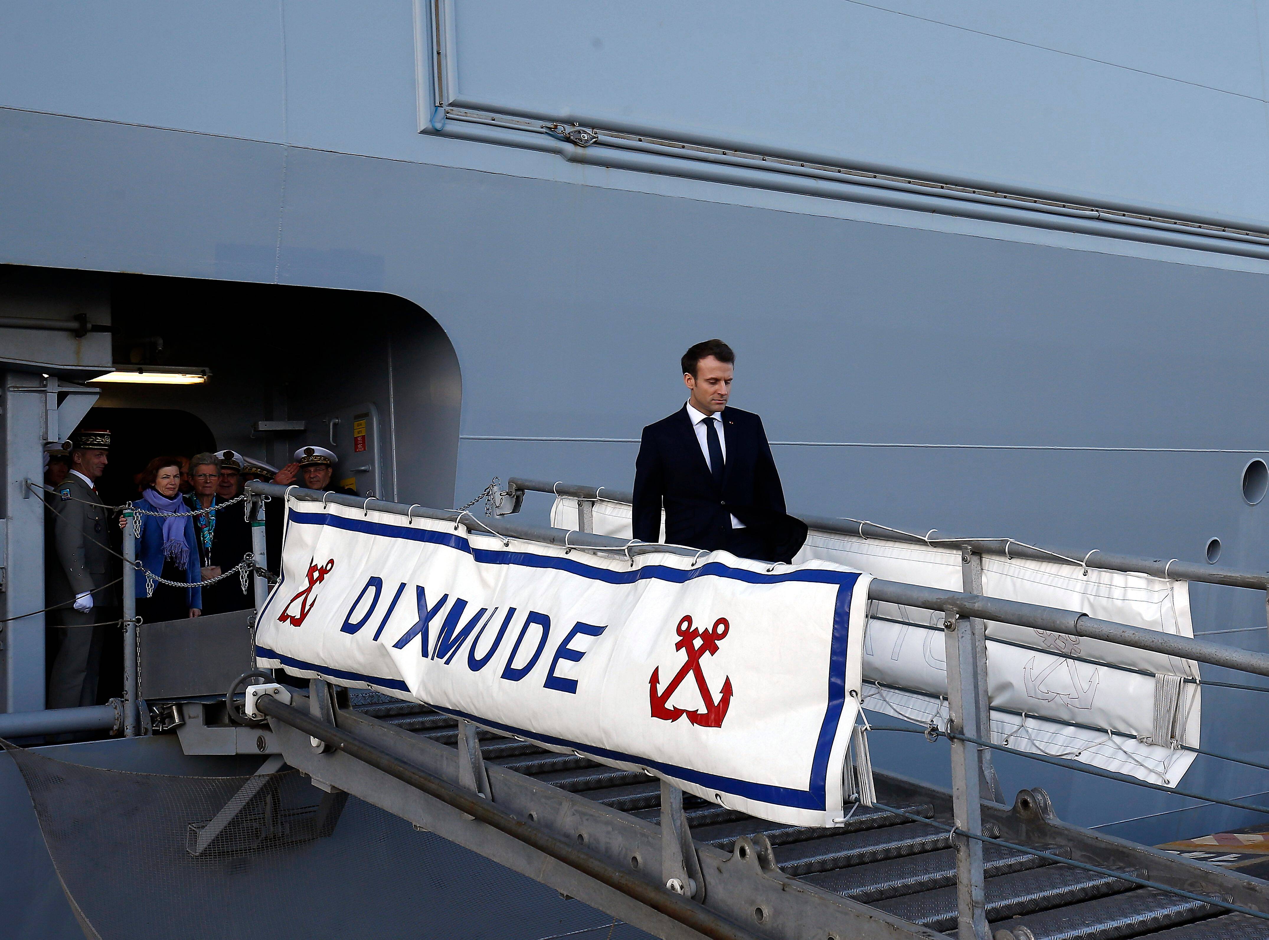 Emmanuel Macron se déplacera à Cherbourg pour ses vSux aux Armées