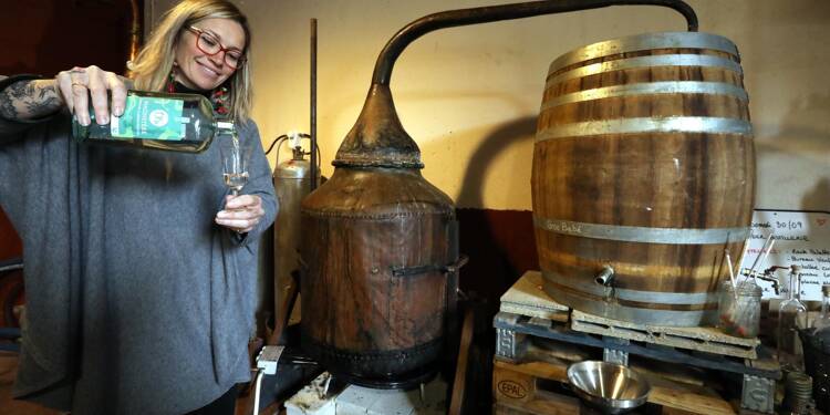 À Correns, cette distillatrice transforme des vins de Provence en eaux-de-vie