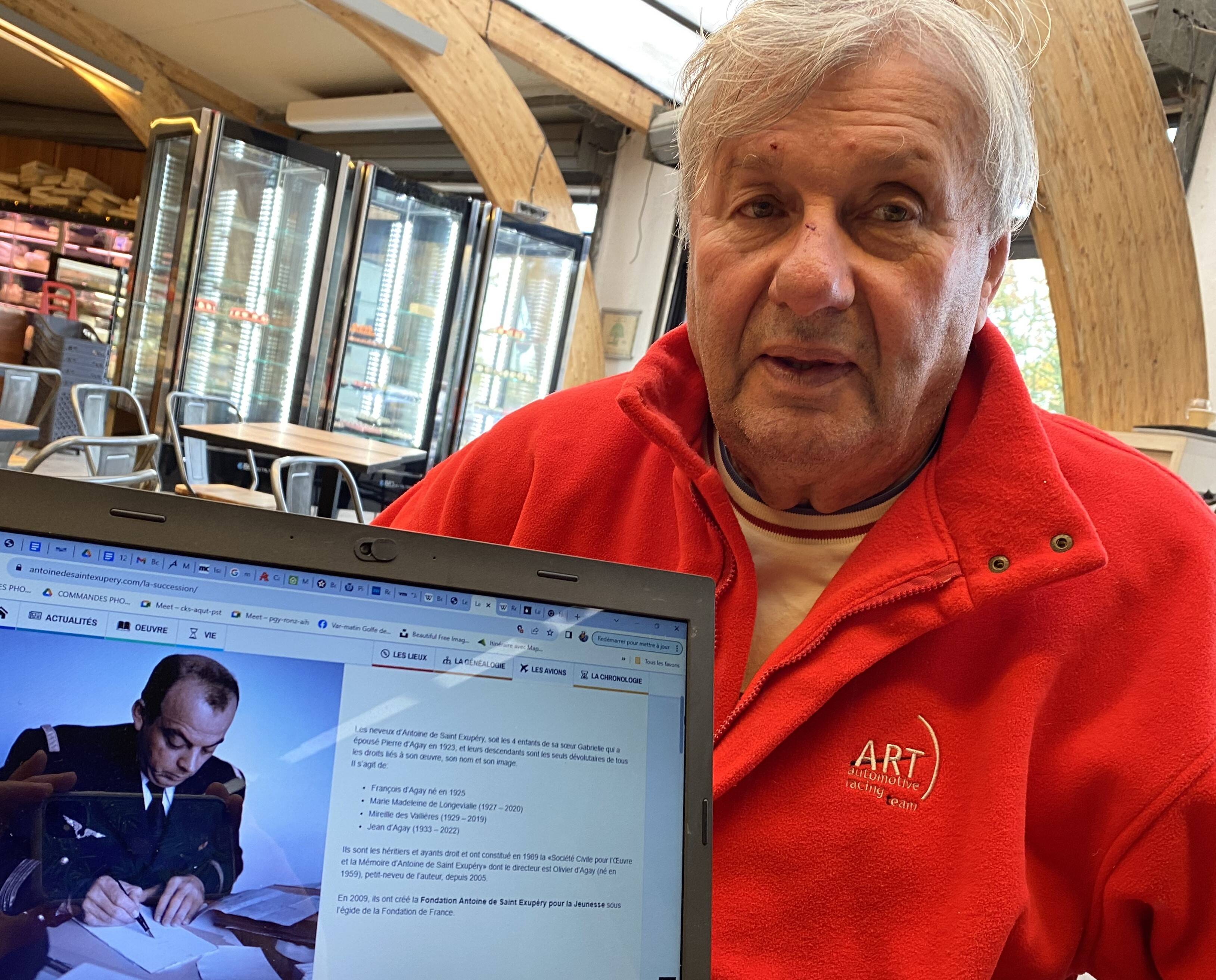 Episode 2/5. Pour l'ex-pilote de F1 Jean-Pierre Jarier, Bernard Chabbert est bien le fils d'Antoine de Saint Exupéry "c'est une évidence"