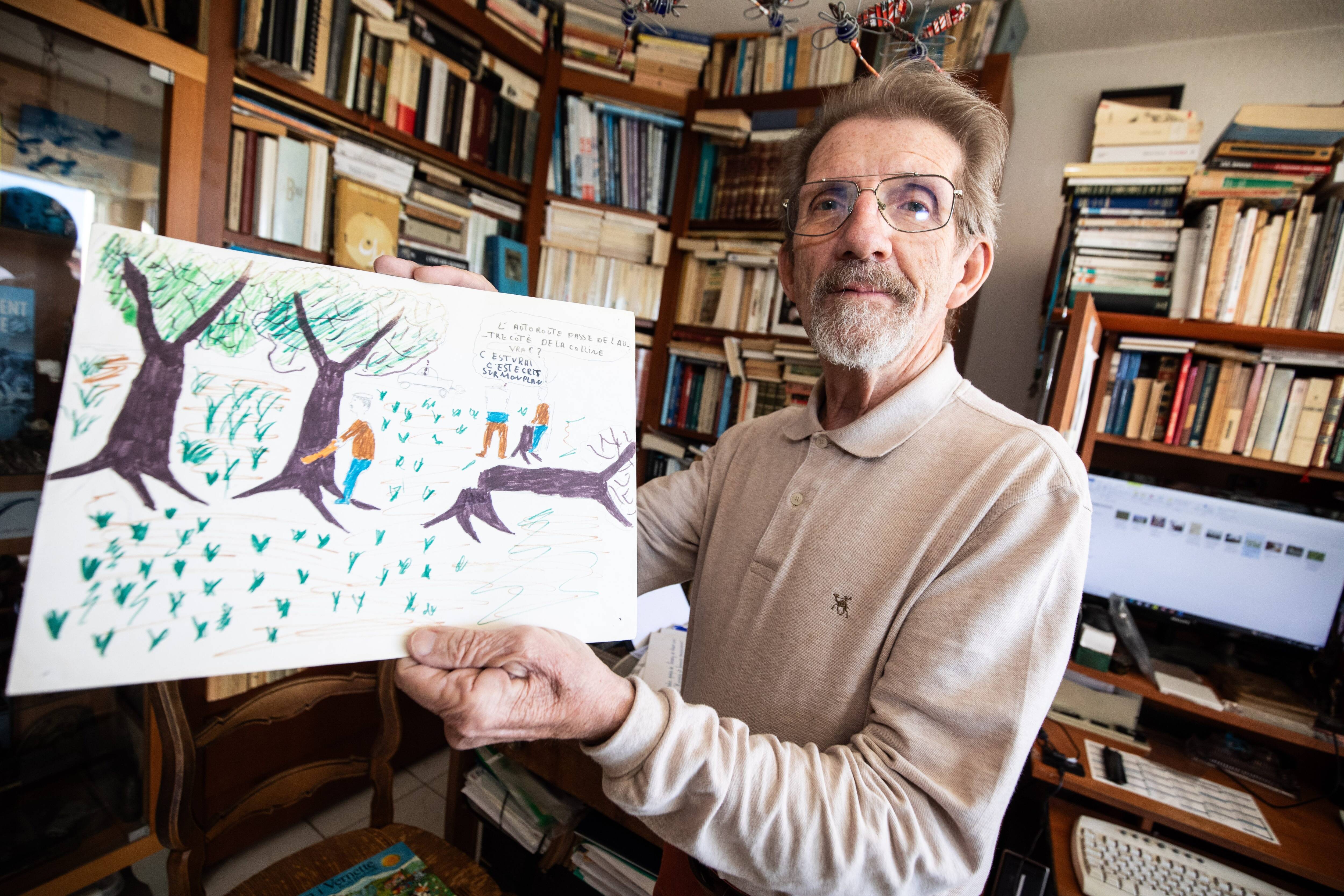 Construction de l'A50: à Sanary, l'ancien directeur se souvient du "dynamitage" de son école en août 1973