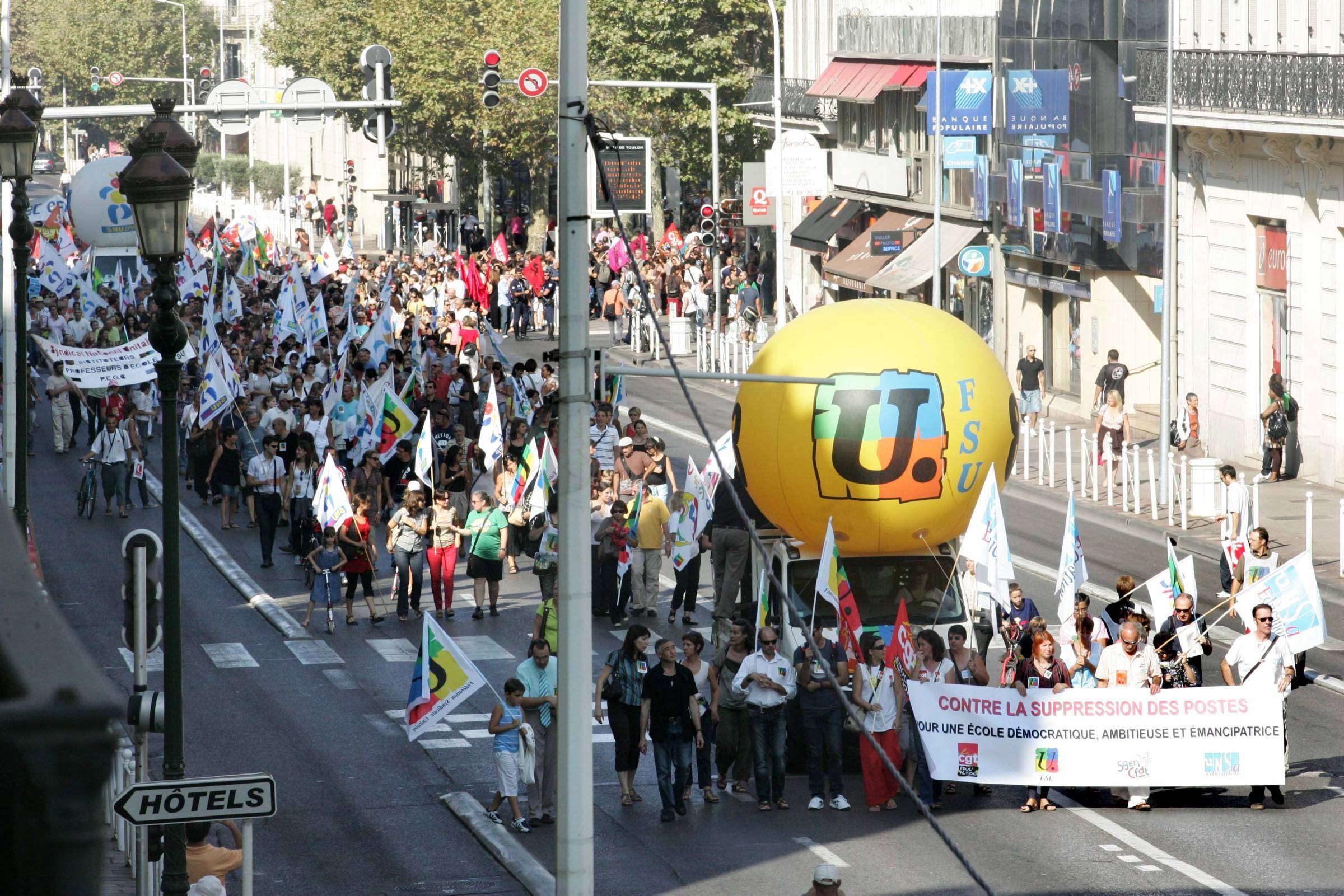 Grève du jeudi 1er février: pourquoi les enseignants vont manifester dans le Var et les Alpes-Maritimes