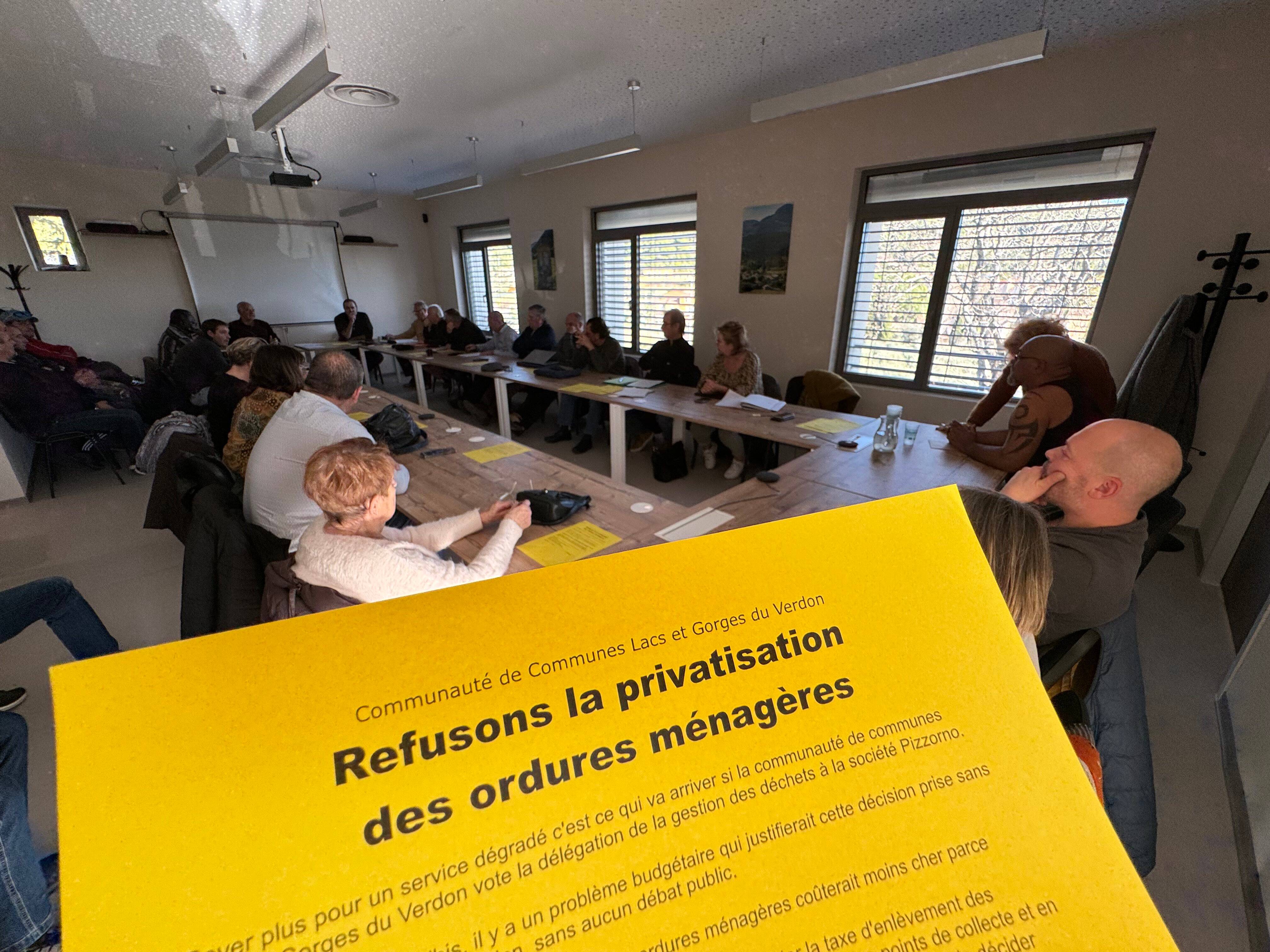 "C'est trop tendu": le vote sur la gestion des déchets à Pizzorno dans le Haut-Var a été reporté