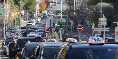 Opération escargot des taxis ce lundi 29 janvier à Nice: des perturbations attendues sur l'A8 et la voie Mathis, voici le trajet des convois