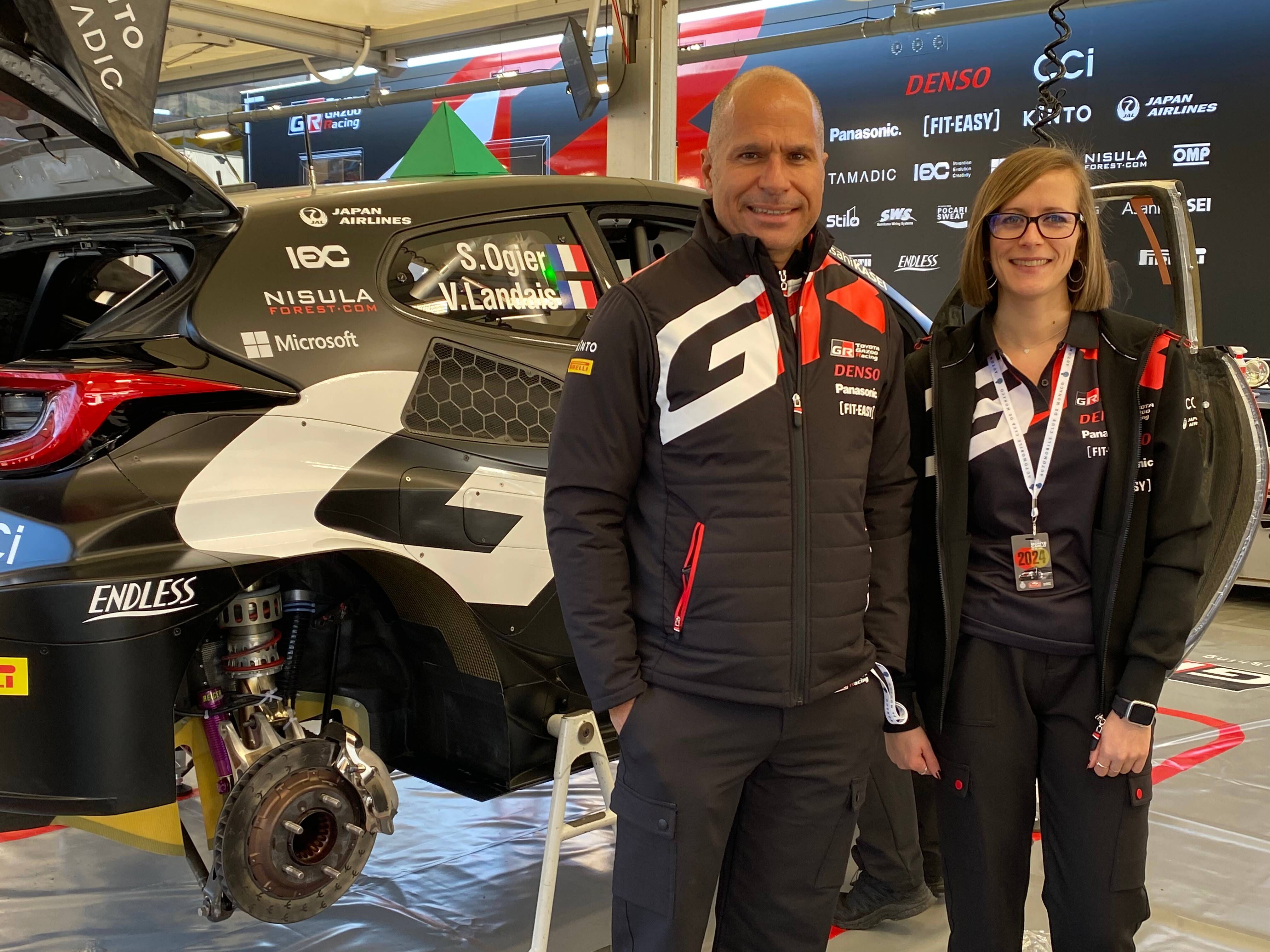 Cette Varoise repère les pièges du Rallye Monte-Carlo pour Sébastien Ogier, on l'a rencontré