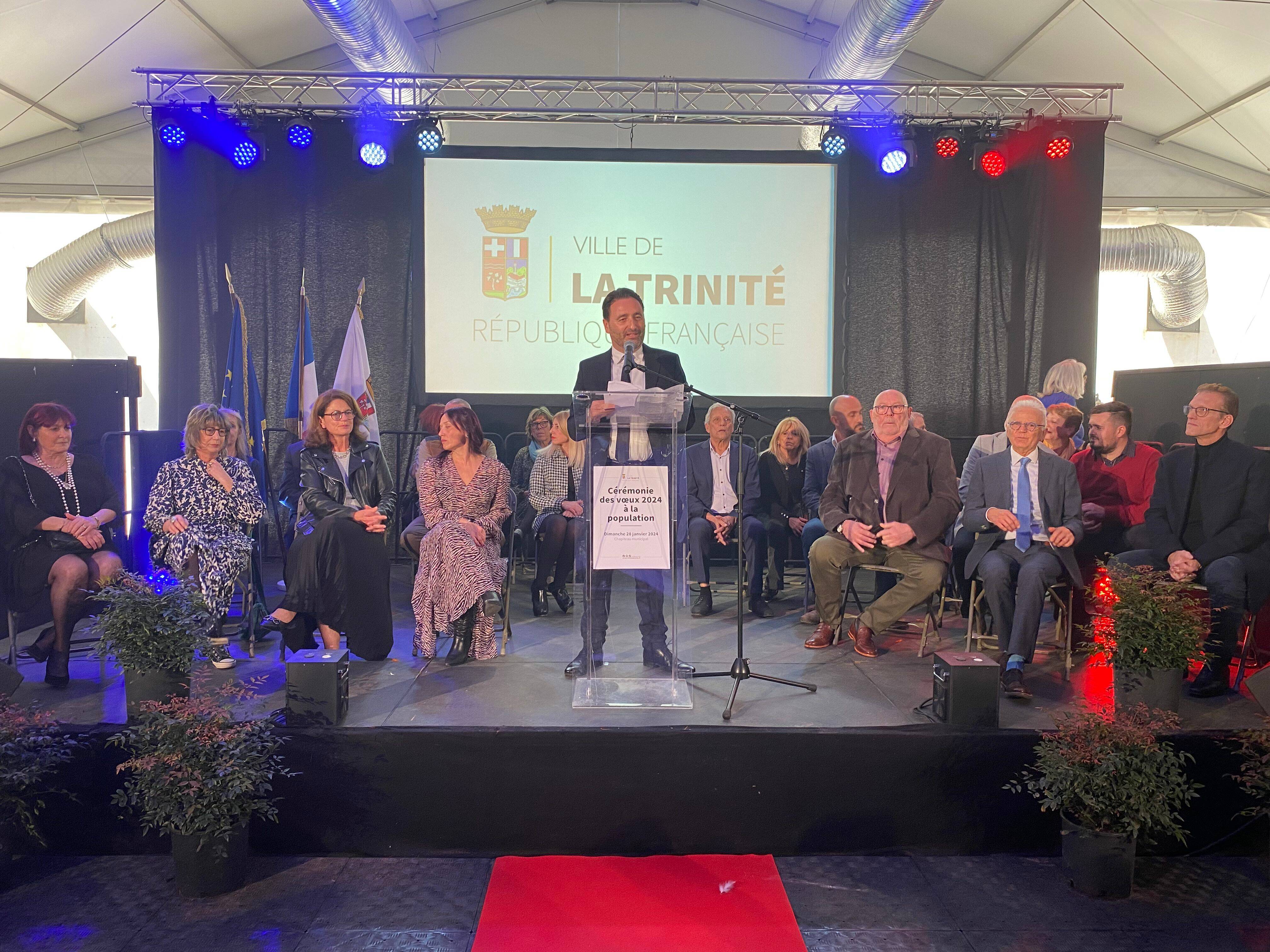 Habitants de La Trinité, aidez le maire à trouver le nom de la salle culturelle dont la première pierre va bientôt être posée