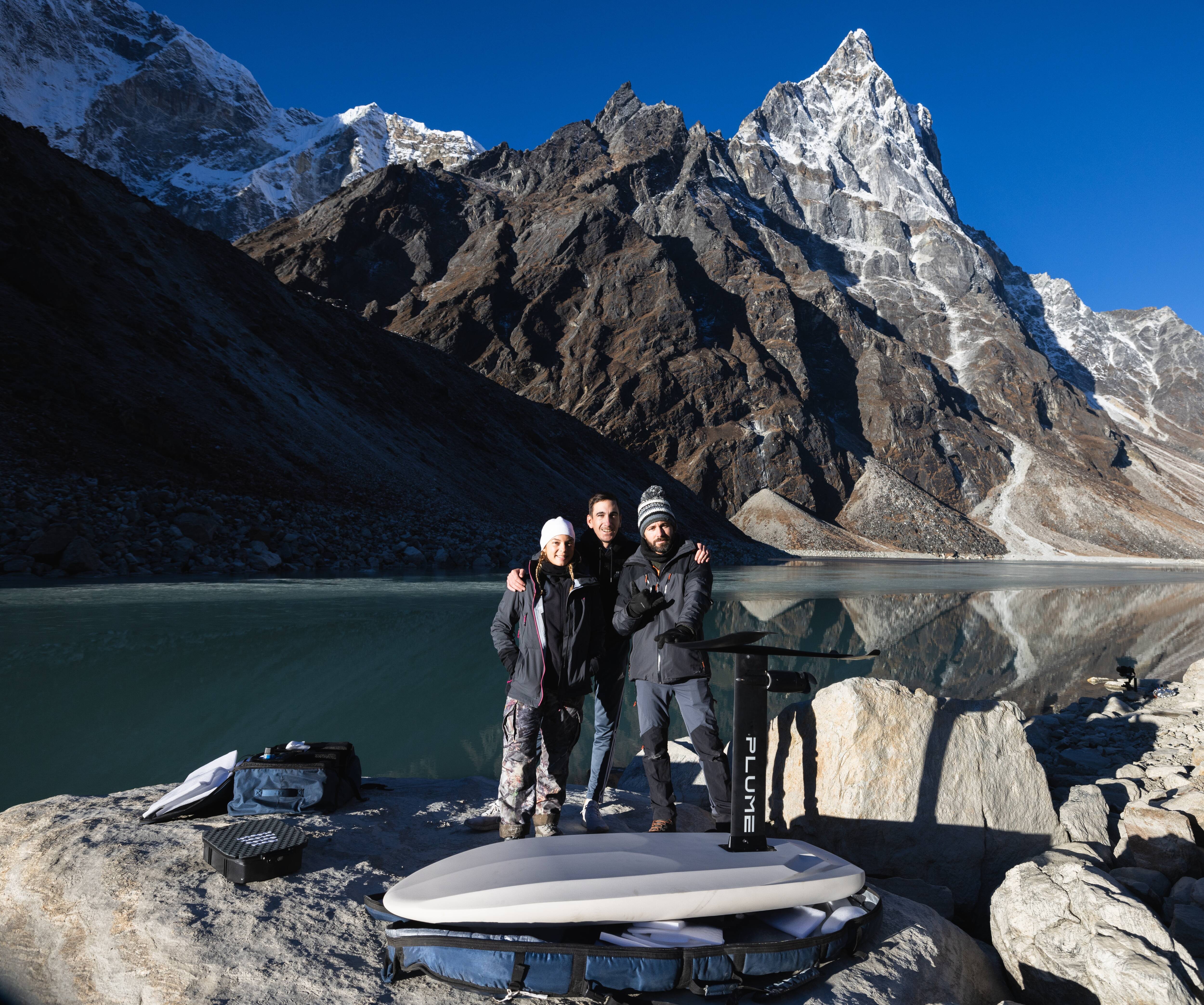 Ces Azuréens ont surfé sur le toit du monde