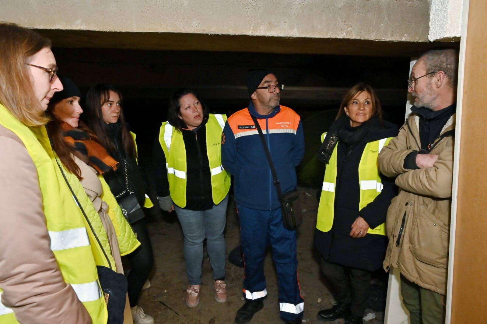 A la rencontre des SDF à Cagnes-sur-Mer pour les mettre à l'abri