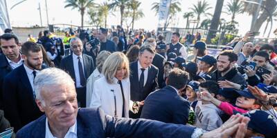 Brigitte Macron et Didier Deschamps à Nice pour la fin de la campagne 2024 des Pièces Jaunes
