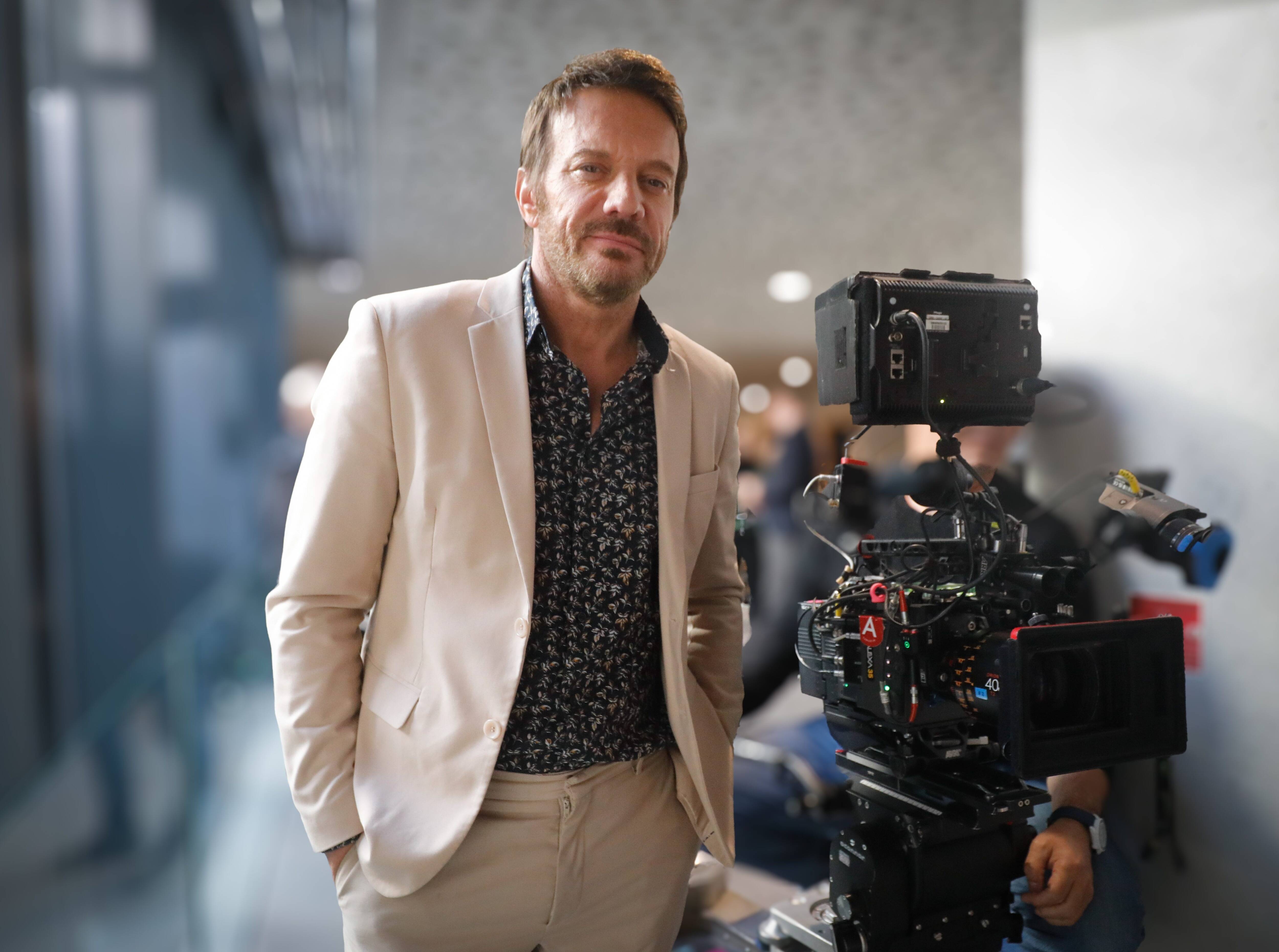 Samuel Le Bihan, comme chez lui sur la Côte d'Azur pour une série de TF1