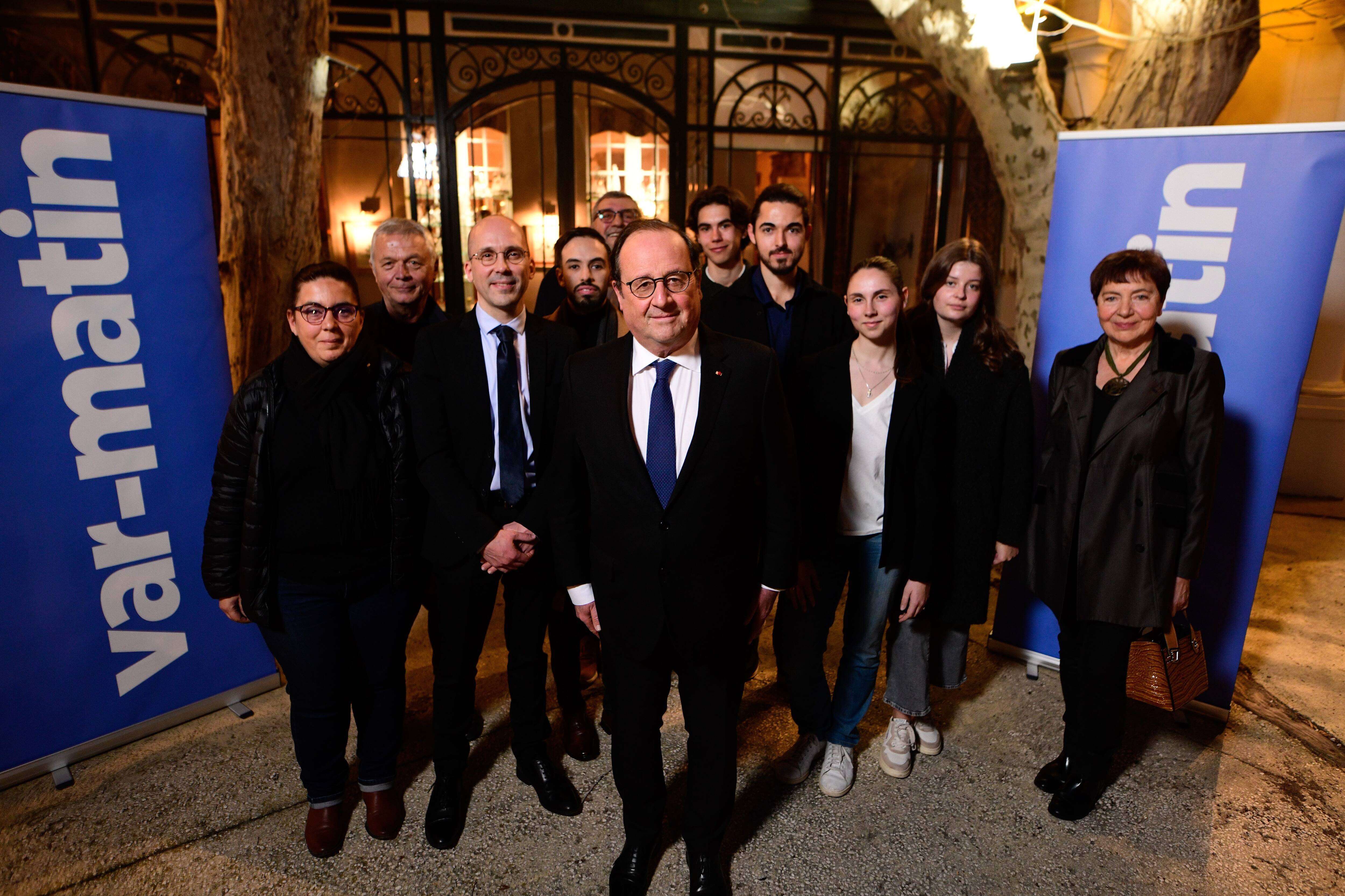 "Donner de l'espoir à la jeunesse": à Toulon, François Hollande répond aux questions des lecteurs du groupe Nice-Matin