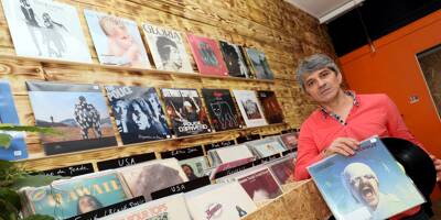 À 53 ans, il réalise son rêve d'ado: ouvrir un magasin de disques à Cannes