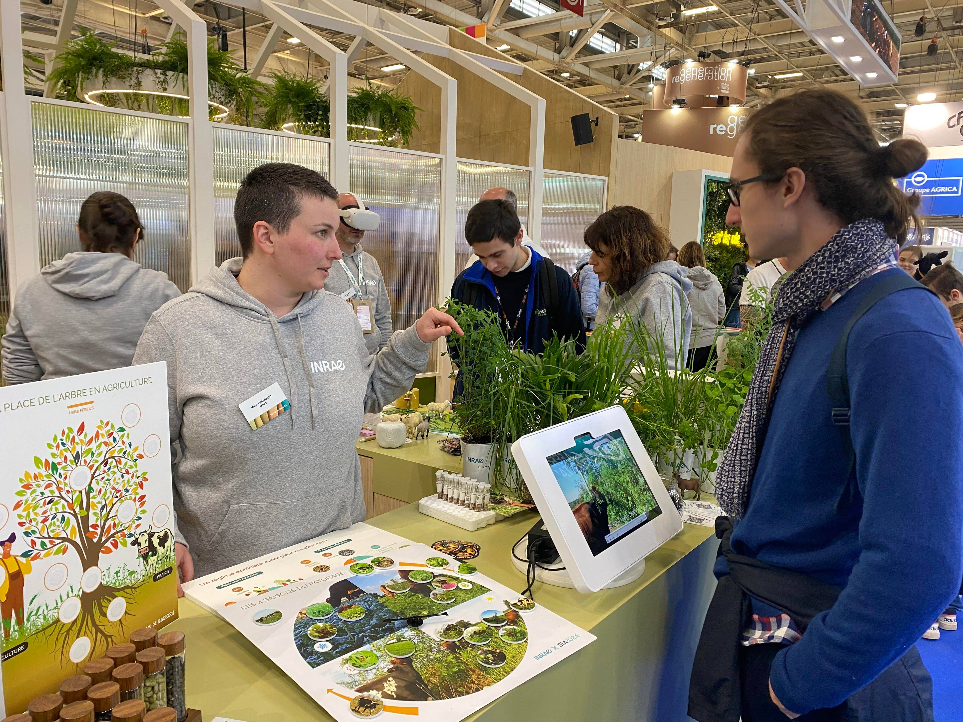 Hautes technologies, intelligence artificielle, méthodes proches de la nature... Les multimondes du Salon de l'agriculture